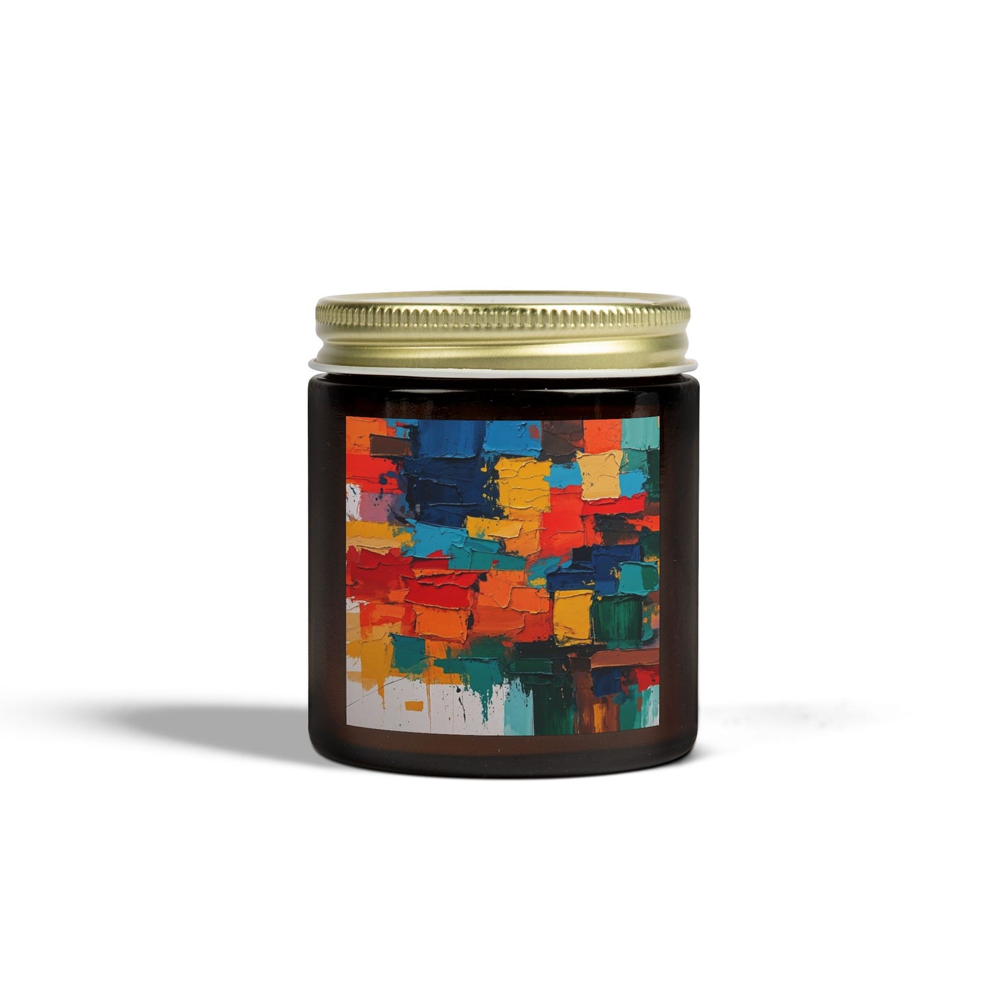 Scented Candles, Coconut Apricot Wax (4oz, 9oz) - Multi color