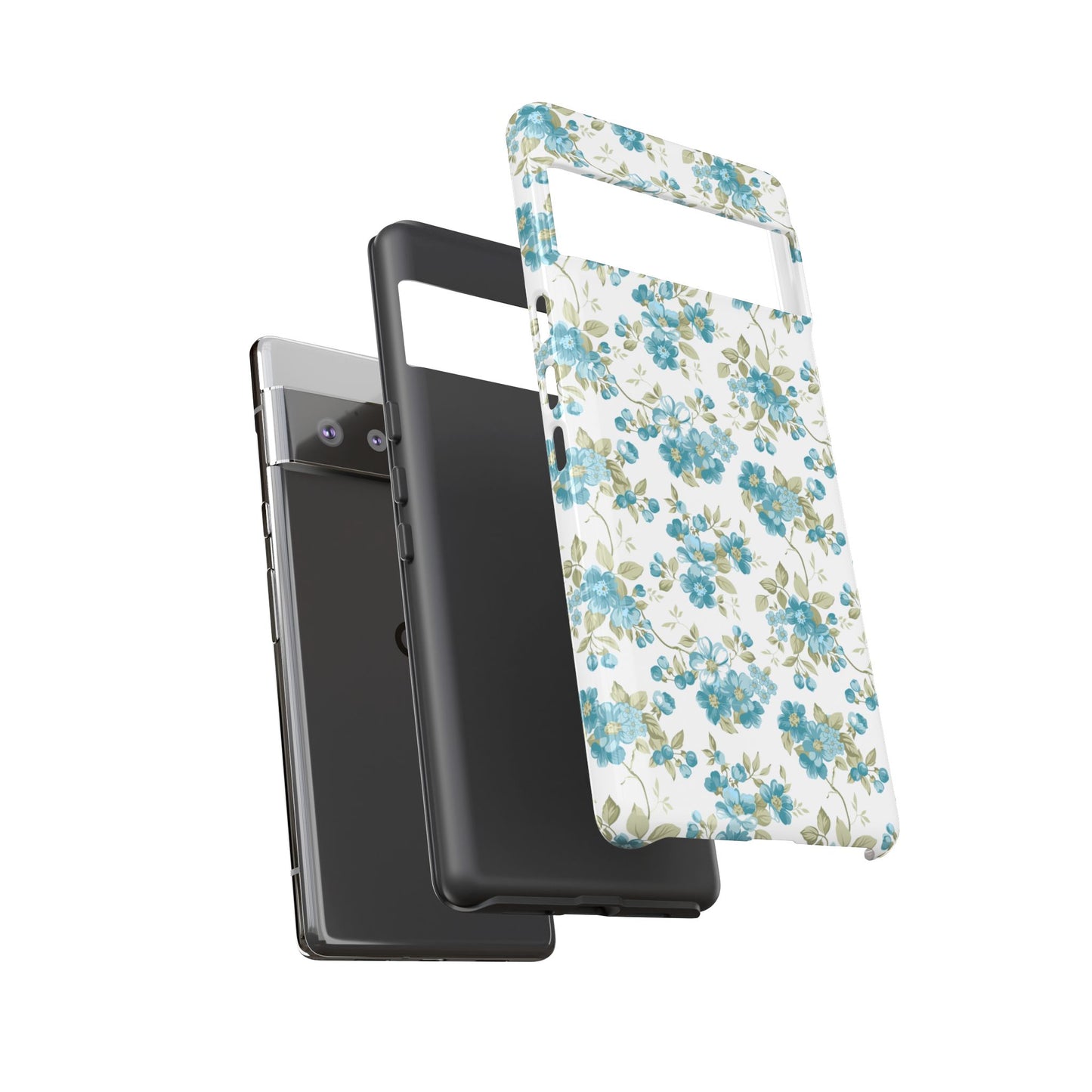 Floral Phone Case - Tough Cases, Durable Phone Cover, Cute Floral Design, Gift for Her, Trendy Phone Accessory, Spring Style