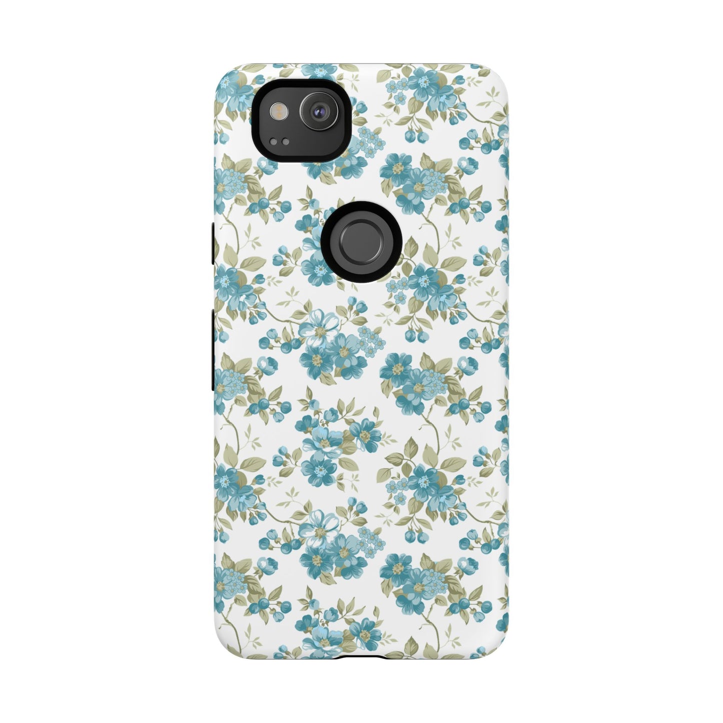 Floral Phone Case - Tough Cases, Durable Phone Cover, Cute Floral Design, Gift for Her, Trendy Phone Accessory, Spring Style