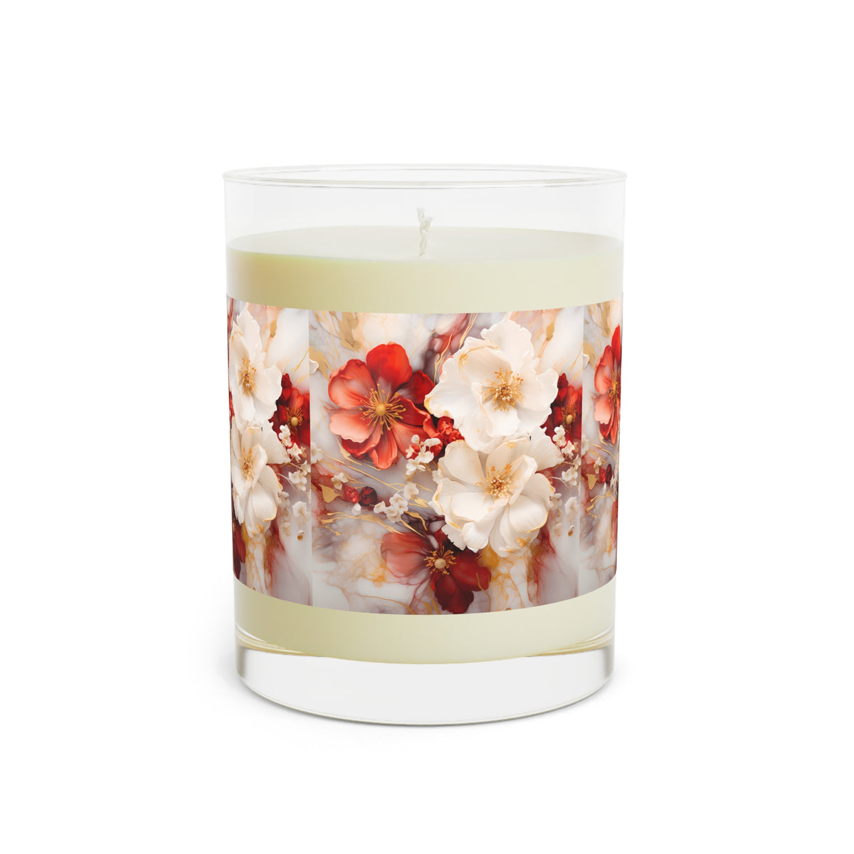 Floral Scented Candle - Relaxing Home Decor, Aromatherapy Gift, Candle for Spa, Gift for Her, Mother's Day, Home Fragrance