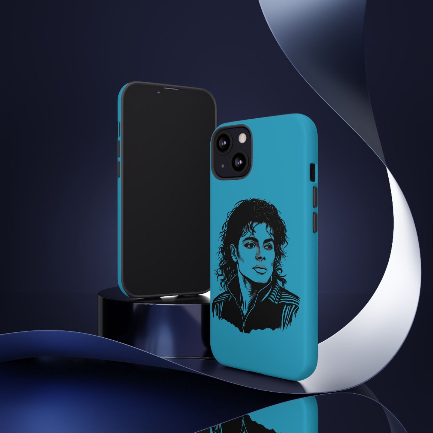 Michael Jackson Phone Case - Tough Cases, Pop Music Gifts, Retro Art, Unique Phone Accessories, Vintage Design