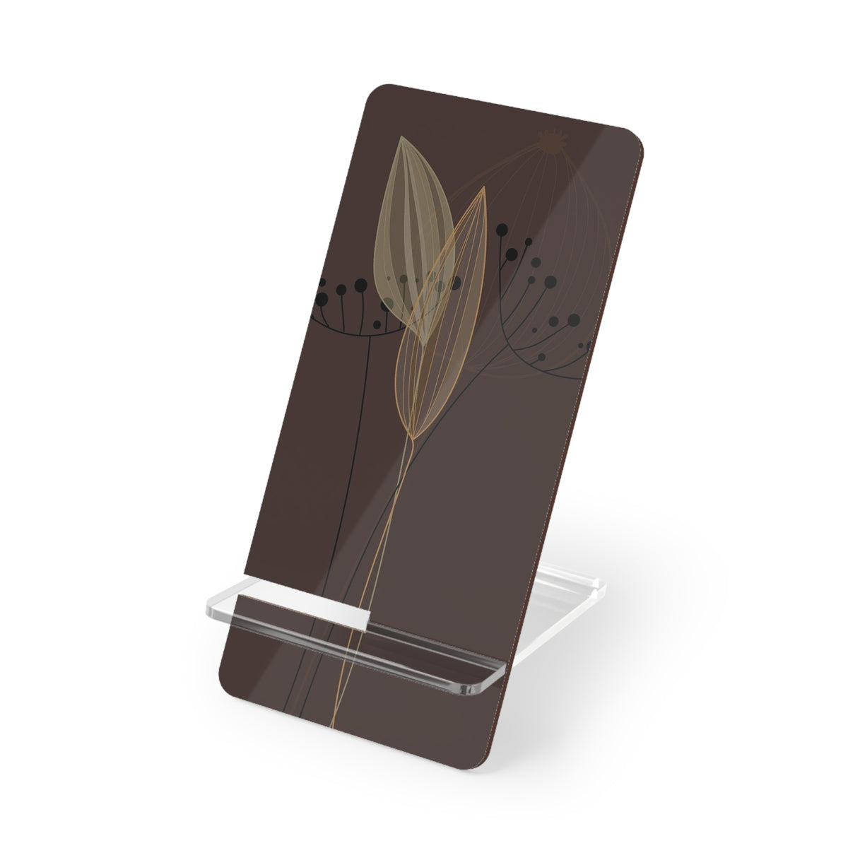 Stylish Mobile Display Stand for Smartphones, Elegant Phone Holder, Desk Organizer, Gift for Tech Lovers, Home Office Decor