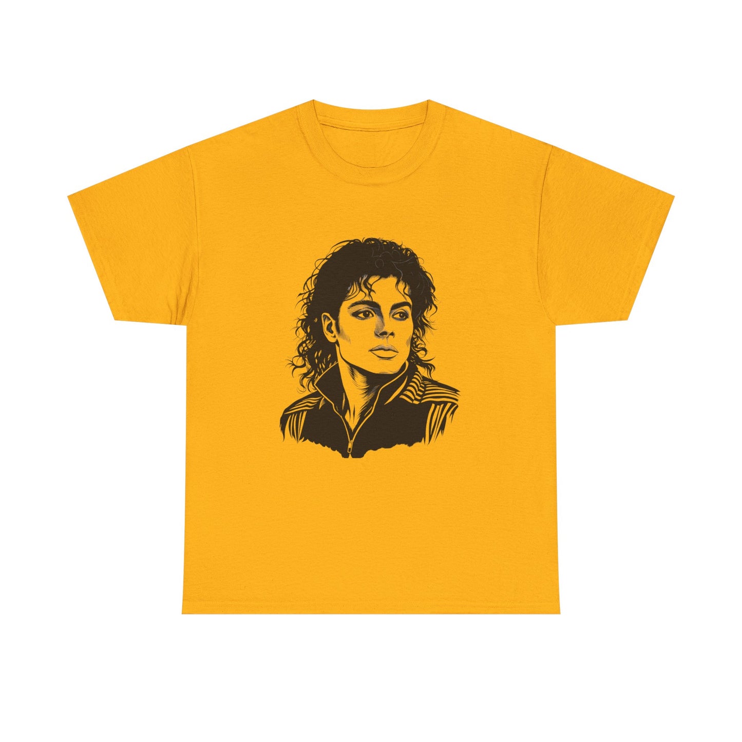 Michael Inspired Unisex Heavy Cotton Tee, Vintage Style Shirt, Retro Graphic Tee, Music Lover Gift, Unisex Casual Wear