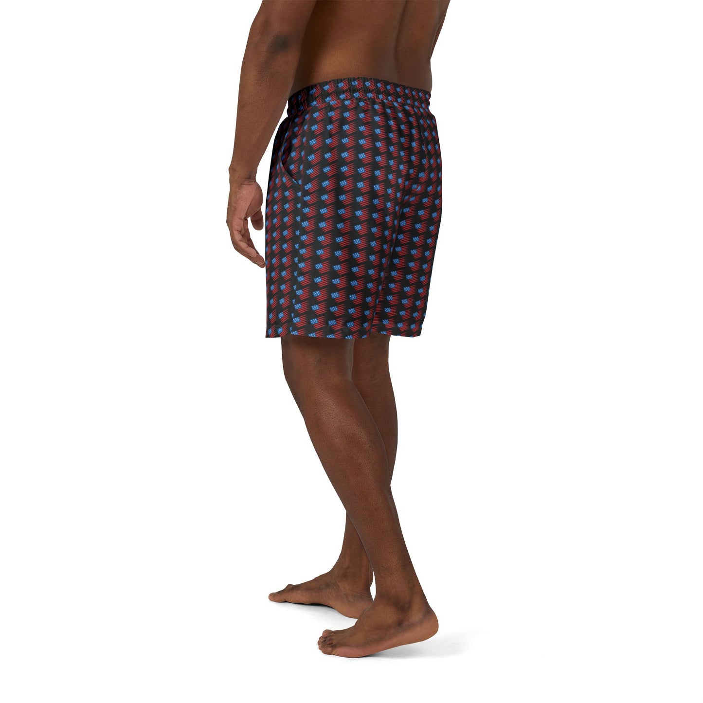 Vibrant Unisex Swim Shorts - Stylish Beachwear, Summer Vibes, Pool Party, Vacation Essential, Trendy Swimwear