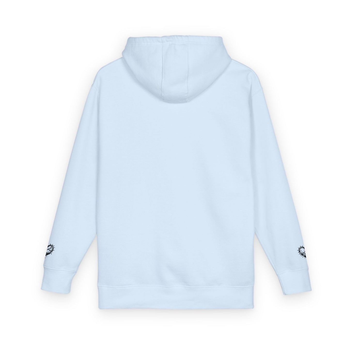Heartfelt Unisex Fleece Hoodie, Cozy Gift, Casual Wear, Valentine's Day, Romantic Style