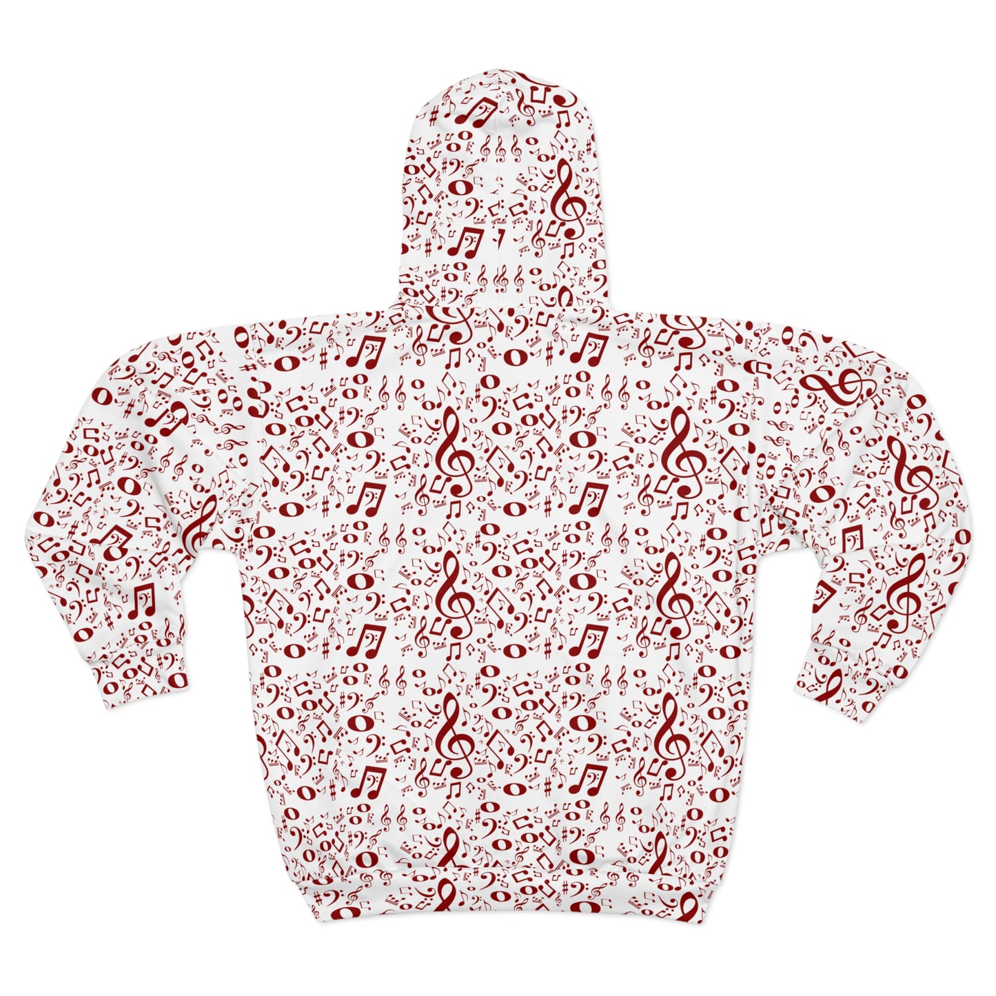 Musical Note Zip Hoodie