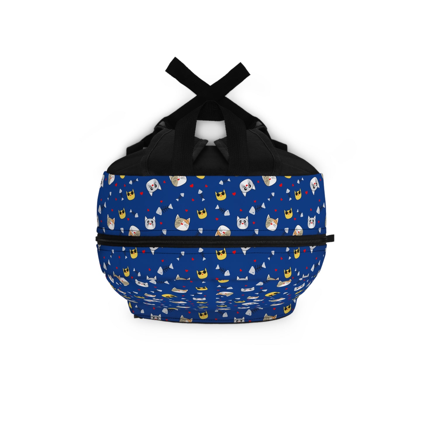 Whimsical Cat Crown Backpack | Cute School Bag, Kids Backpack, Gifts for Animal Lovers, Trendy Bookbag, Fun Travel Gear