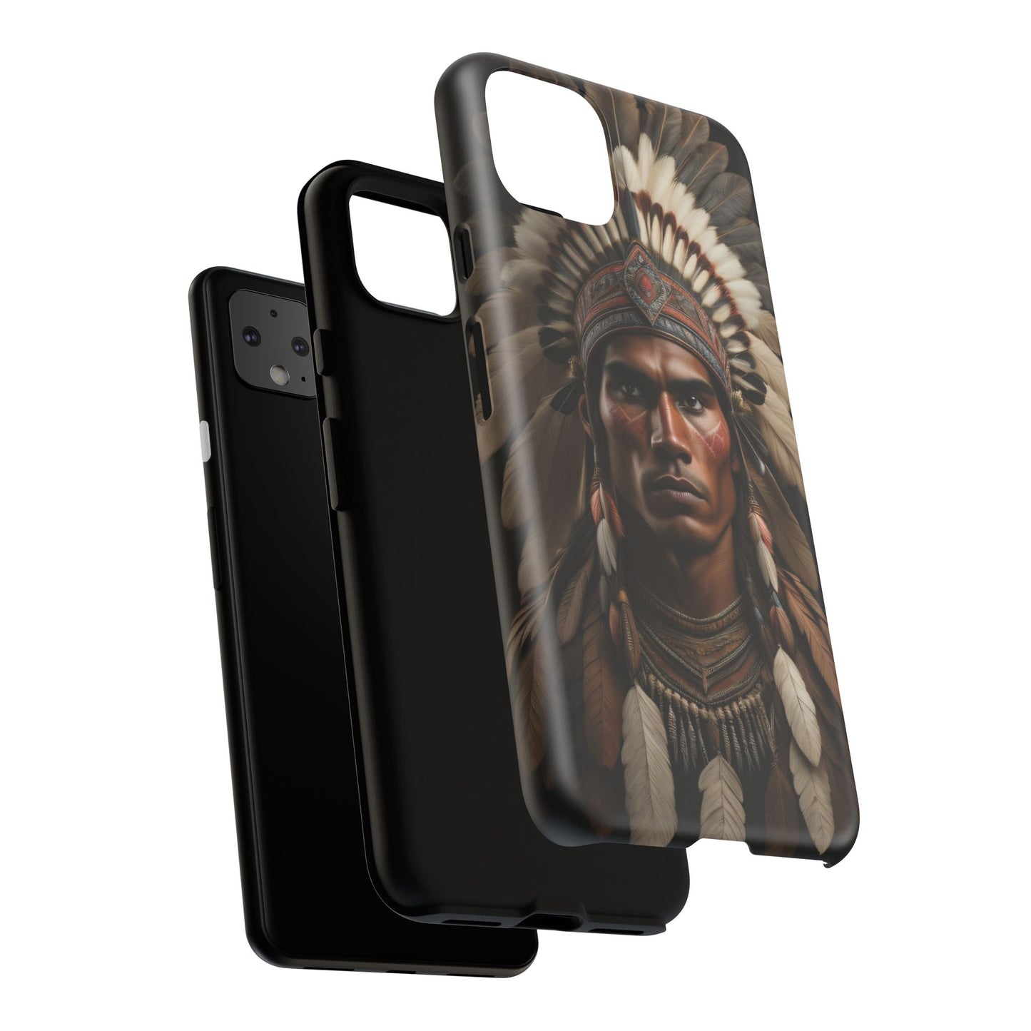 Native American Art Phone Case, Strong Culture Design, Unique Gift for Him or Her, Tough Cases, Customizable Protector, Tribal Style