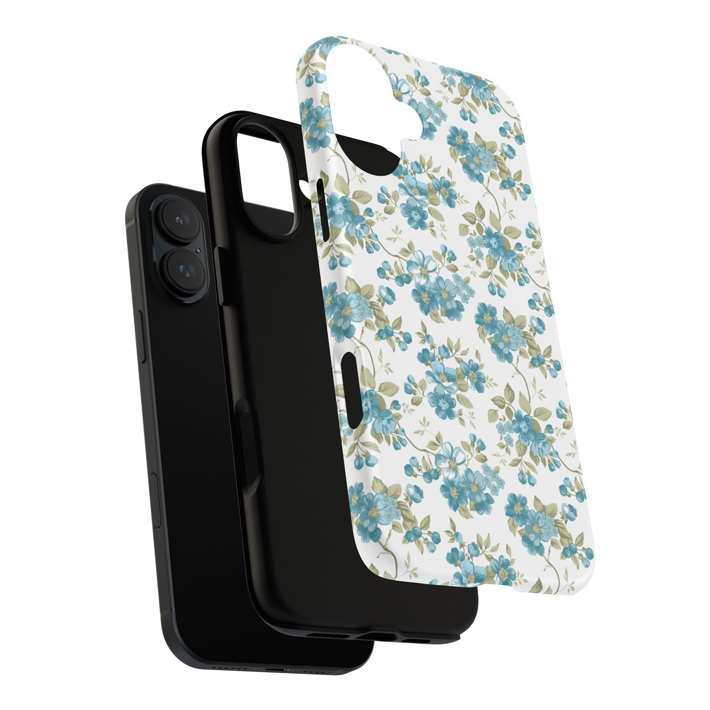 Floral Phone Case - Tough Cases, Durable Phone Cover, Cute Floral Design, Gift for Her, Trendy Phone Accessory, Spring Style