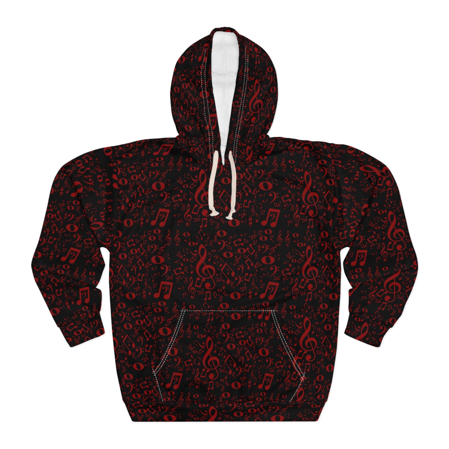 Musical Note Hoodie - Cozy Unisex Pullover, Perfect for Musicians, Music Lovers, Concerts, Gifts, Everyday Wear