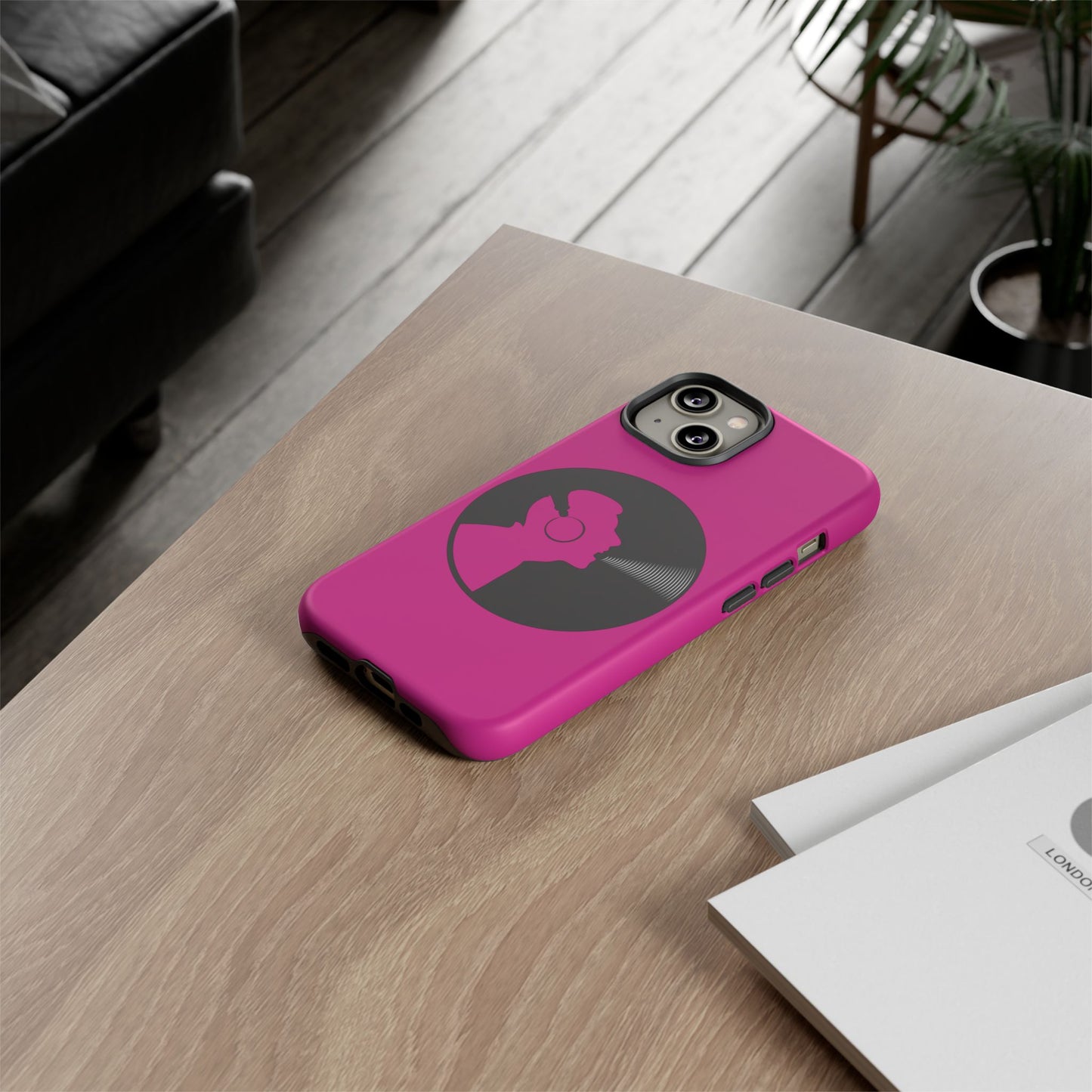 Stylish Phone Case for Music Lovers, Vibrant Tough Cases, Custom iPhone Cover, Gift for Her, Trendy Accessories