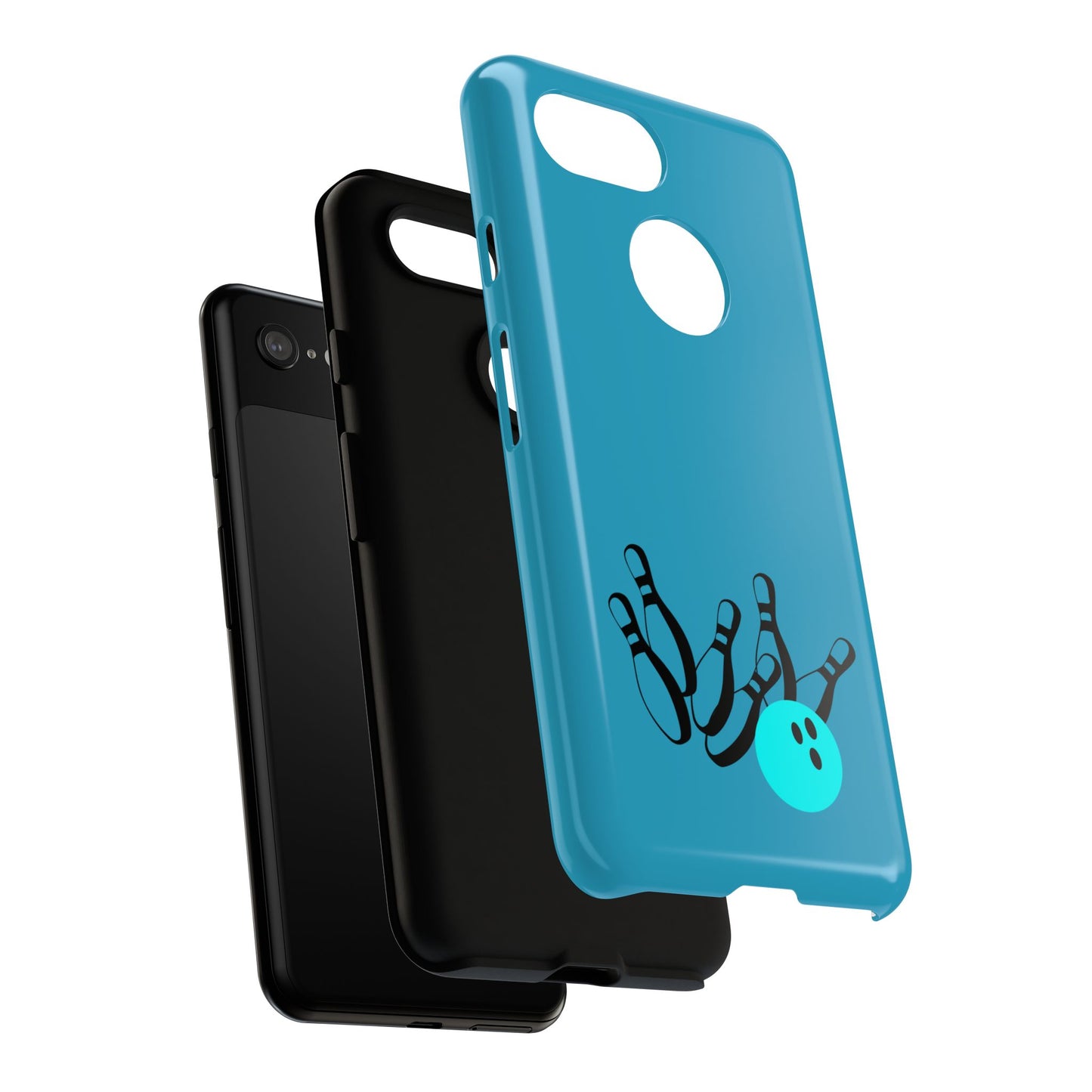 Bowling Phone Case, Tough Cases for Bowling Enthusiasts, Fun Gift for Bowlers, Unique Phone Accessory, Sports Themed Cases