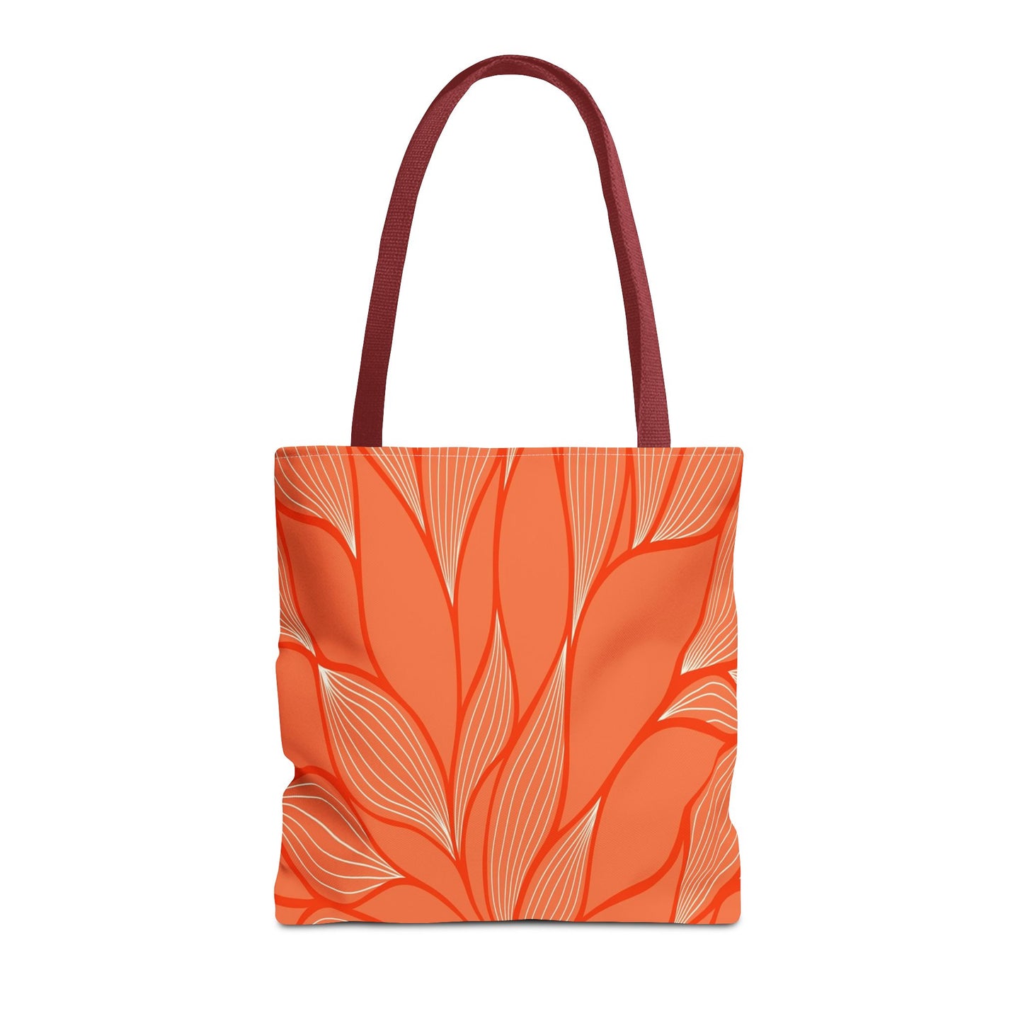 Vibrant Leafy Tote Bag, Stylish Grocery Bag, Eco-Friendly Shopping Tote, Floral Summer Tote, Gift for Plant Lovers