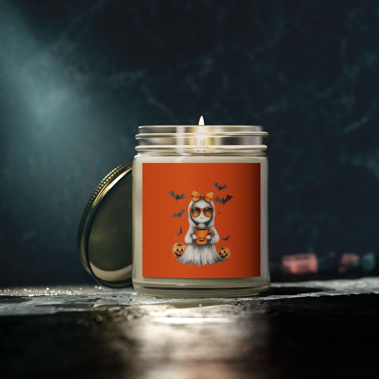 Halloween-Themed Scented Candles, Fall Decor, Aromatherapy Gifts, Cozy Home Accents, Spooky Candle Vibes