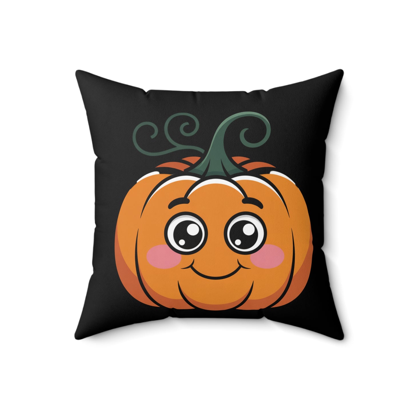 Cute Pumpkin Throw Pillow for Fall Decor, Halloween Decorative Pillow, Cozy Couch Cushion, Autumn Home Accessory, Thanksgiving Gift