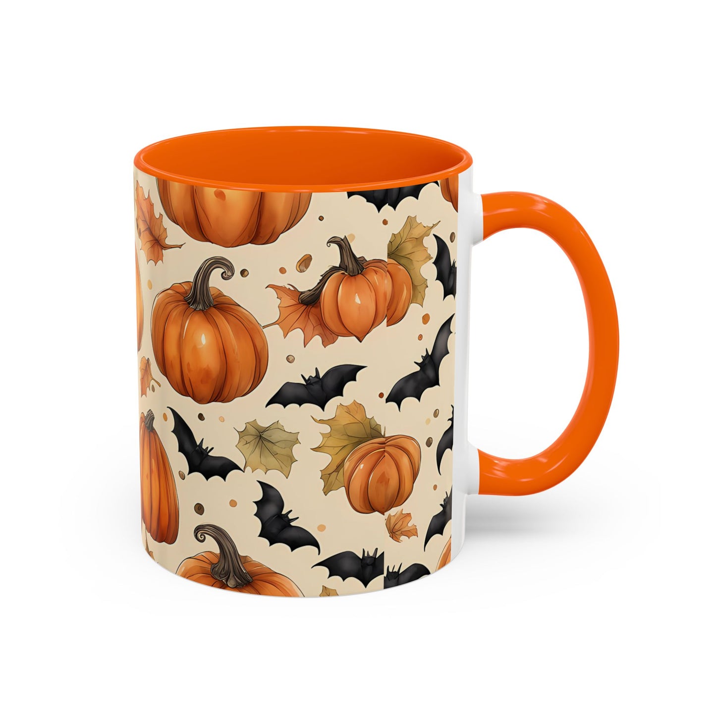 Pumpkin Halloween Coffee Mug, Fall Decor Mugs, Spooky Halloween Gifts, Autumn Drinkware, Seasonal Coffee Cups