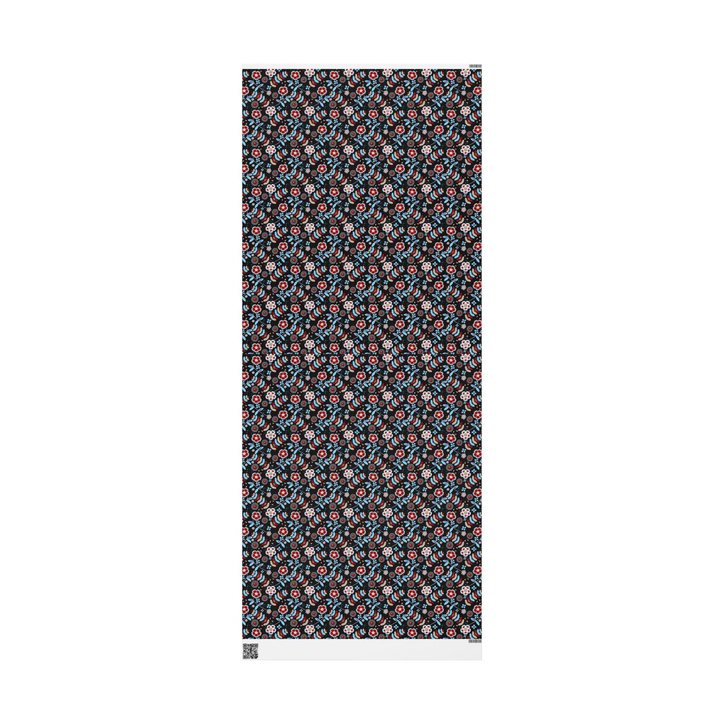 Festive Wrapping Paper Roll, Colorful Floral Gift Wrap for Holidays, Birthdays, Special Occasions, Unique Christmas Gift Wrap
