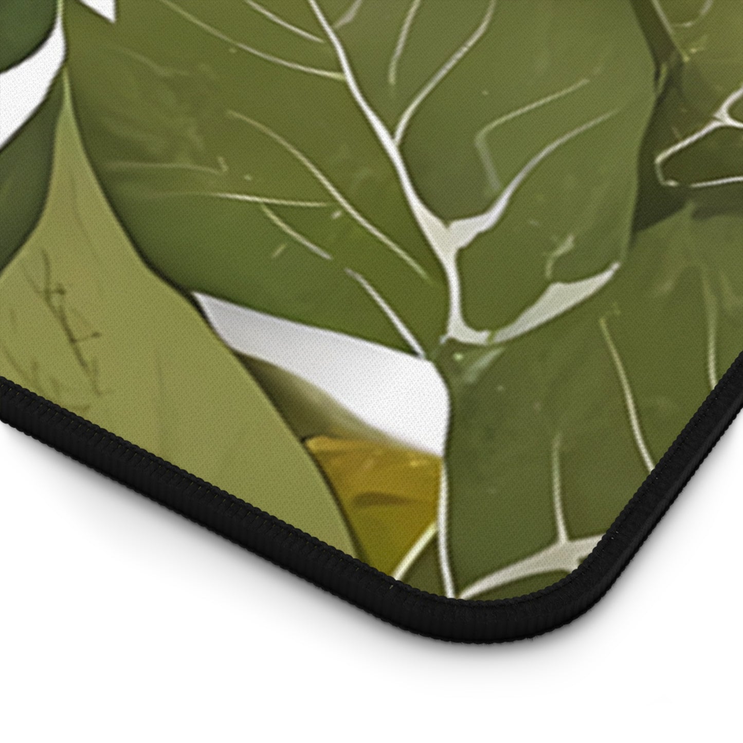 Elegant Botanical Desk Mat, Office Decor, Floral Desk Pad, Eco-Friendly Workspace, Gift for Her, Home Office Accessories