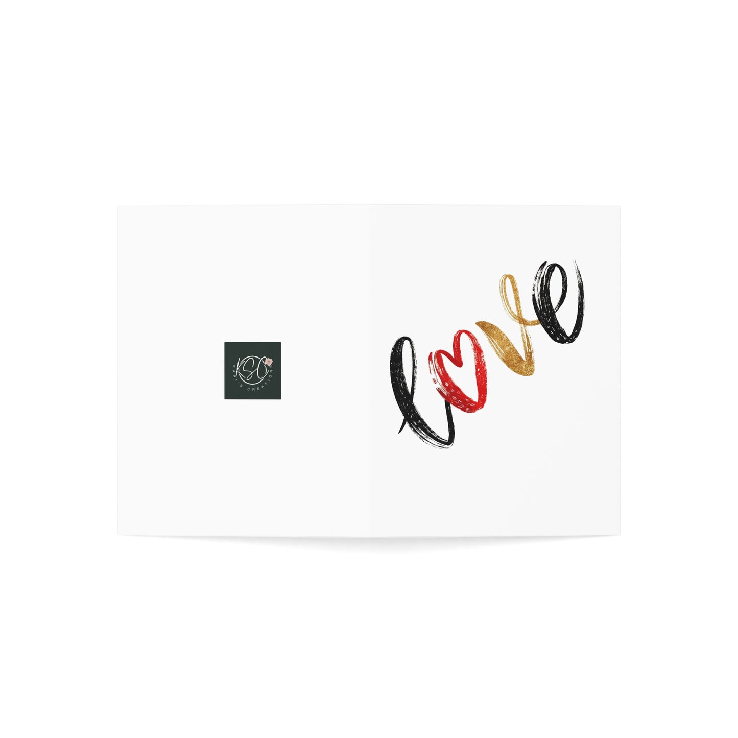Chic Love Greeting Cards Set | Romantic Note Cards for Love Letters, Anniversary, Valentine's Day, Weddings, and Celebrations