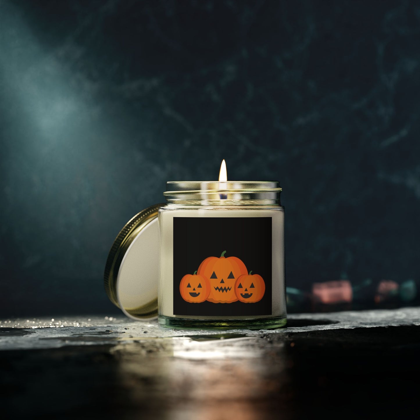 Pumpkin Scented Candle, Fall Decor, Halloween Gift, Cozy Home Fragrance, Autumn Candle, Candle for Pumpkin Lovers