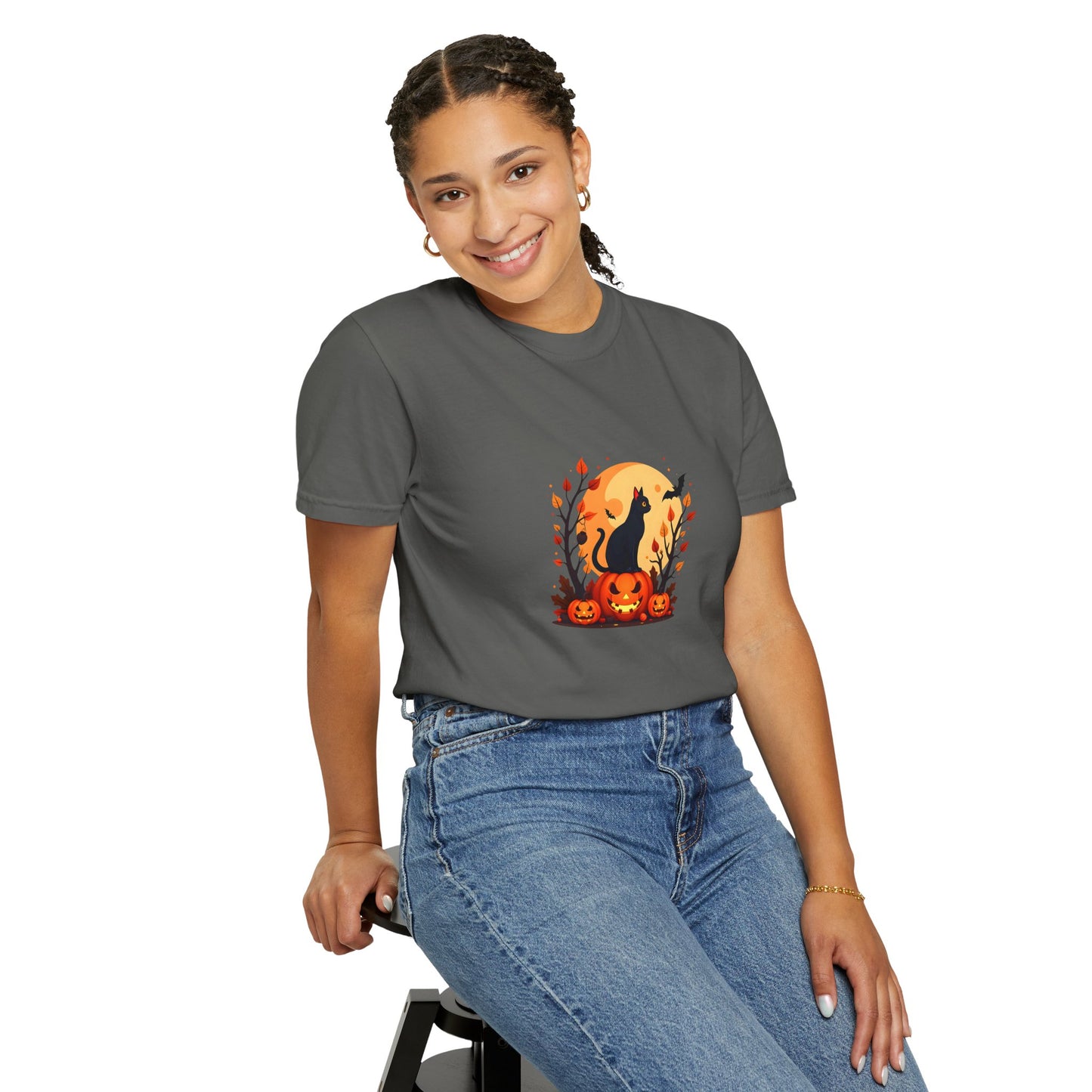 Unisex Garment-Dyed T-shirt - Halloween