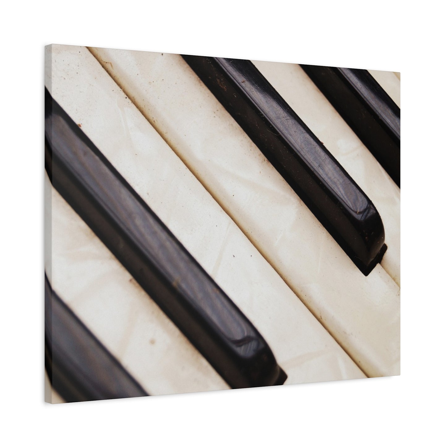 Piano Keys Canvas Wall Art, Music Decor for Home, Perfect Gift for Musicians or Music Lovers