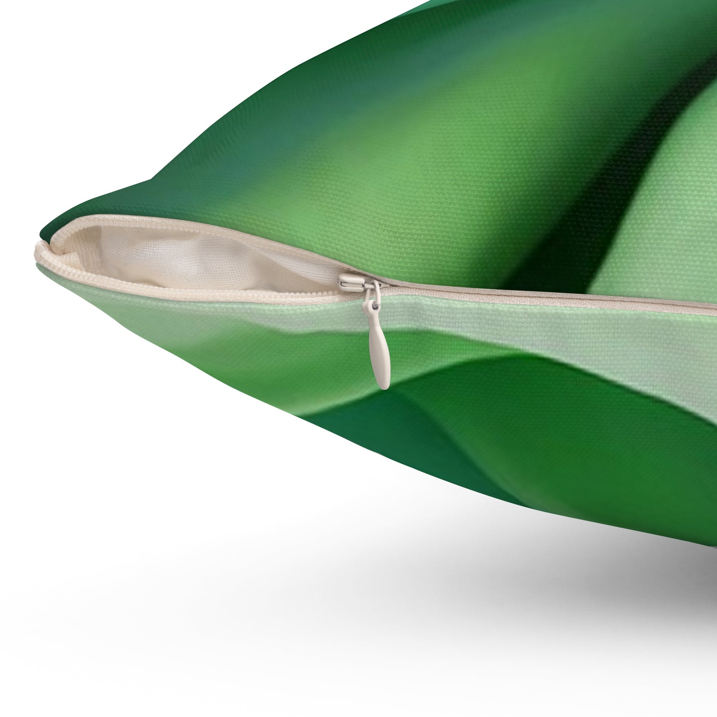 Tranquil Green Wave Pillow, Decorative Throw Pillow, Modern Home Decor, Cozy Cushion, Living Room Accent, Comfort Gift