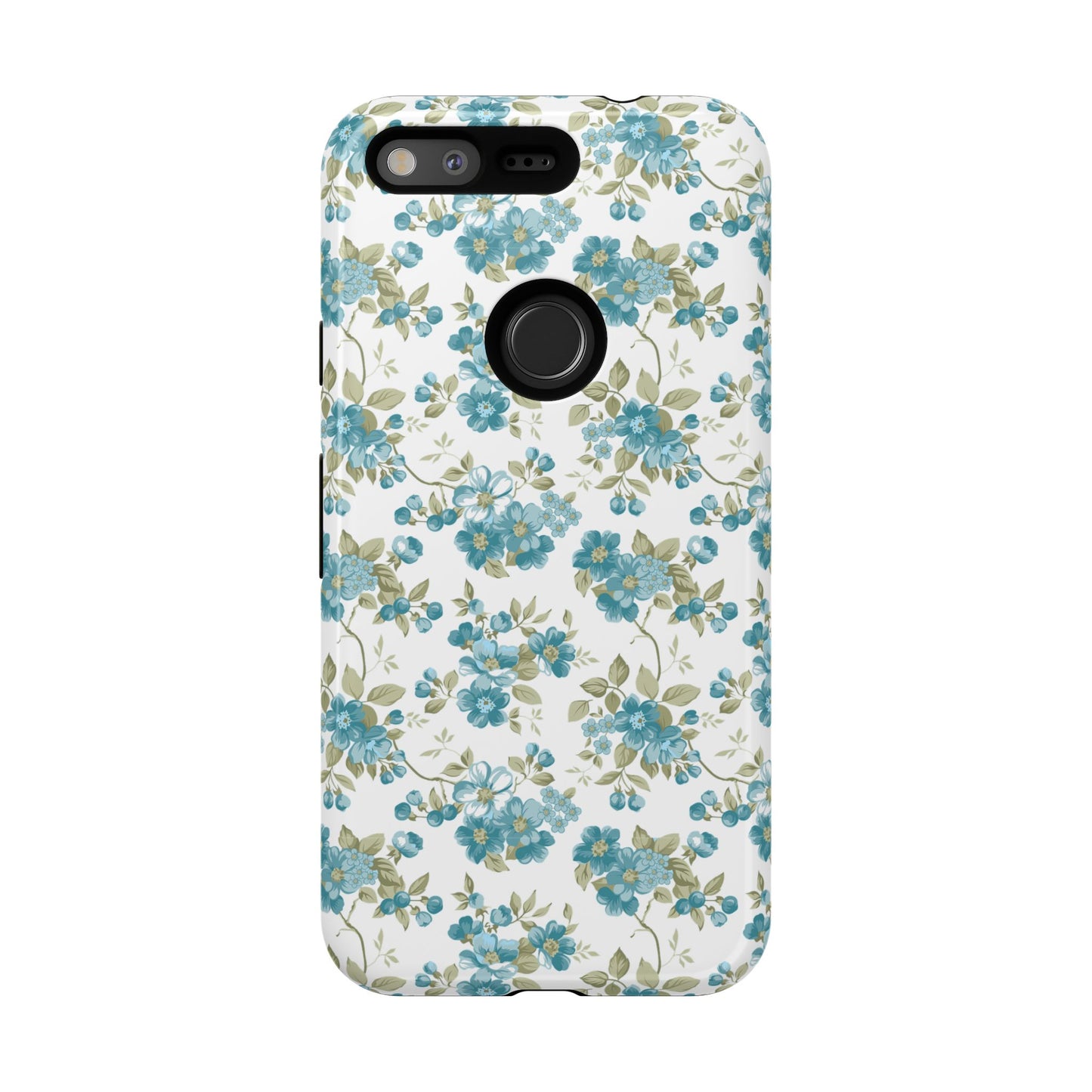 Floral Phone Case - Tough Cases, Durable Phone Cover, Cute Floral Design, Gift for Her, Trendy Phone Accessory, Spring Style