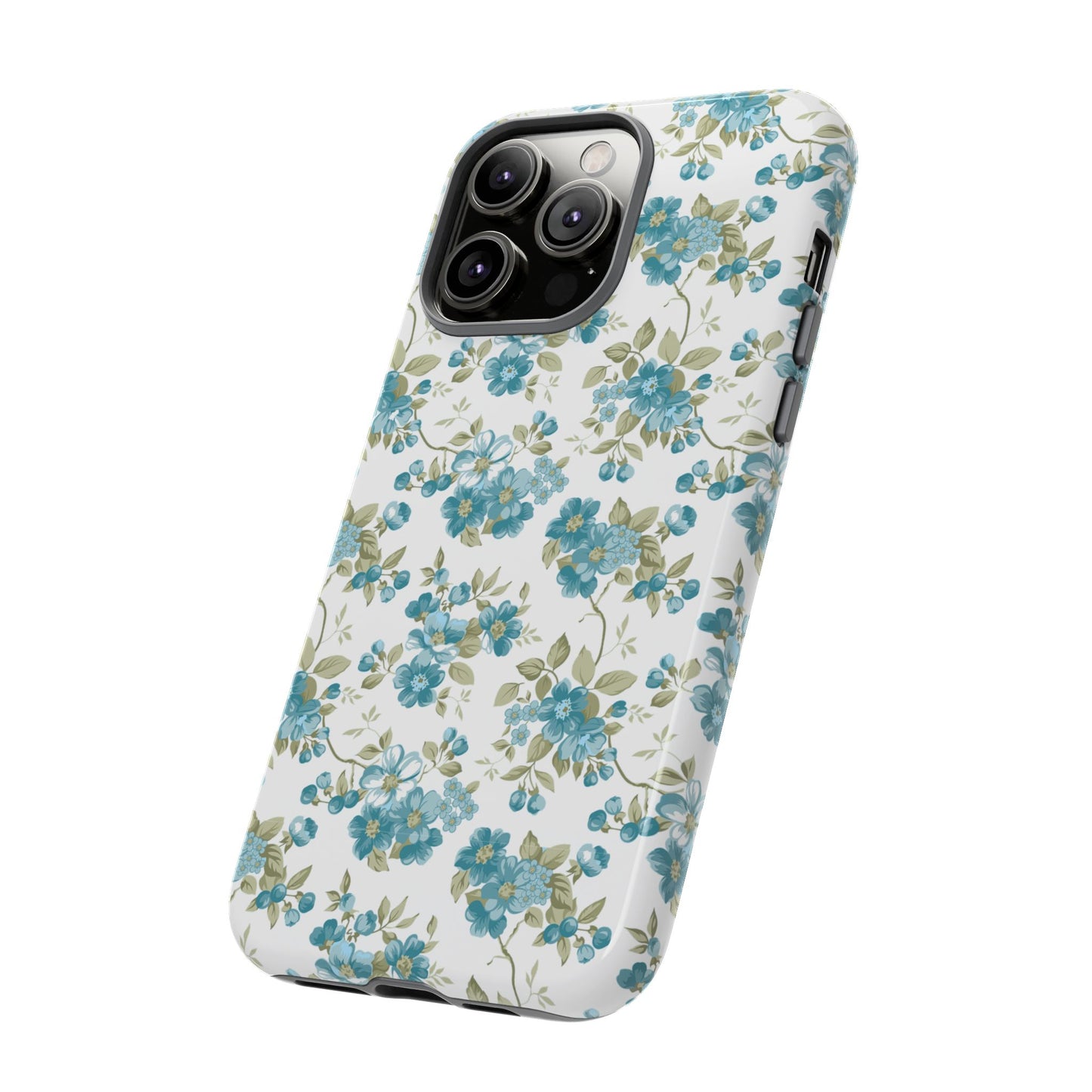 Floral Phone Case - Tough Cases, Durable Phone Cover, Cute Floral Design, Gift for Her, Trendy Phone Accessory, Spring Style