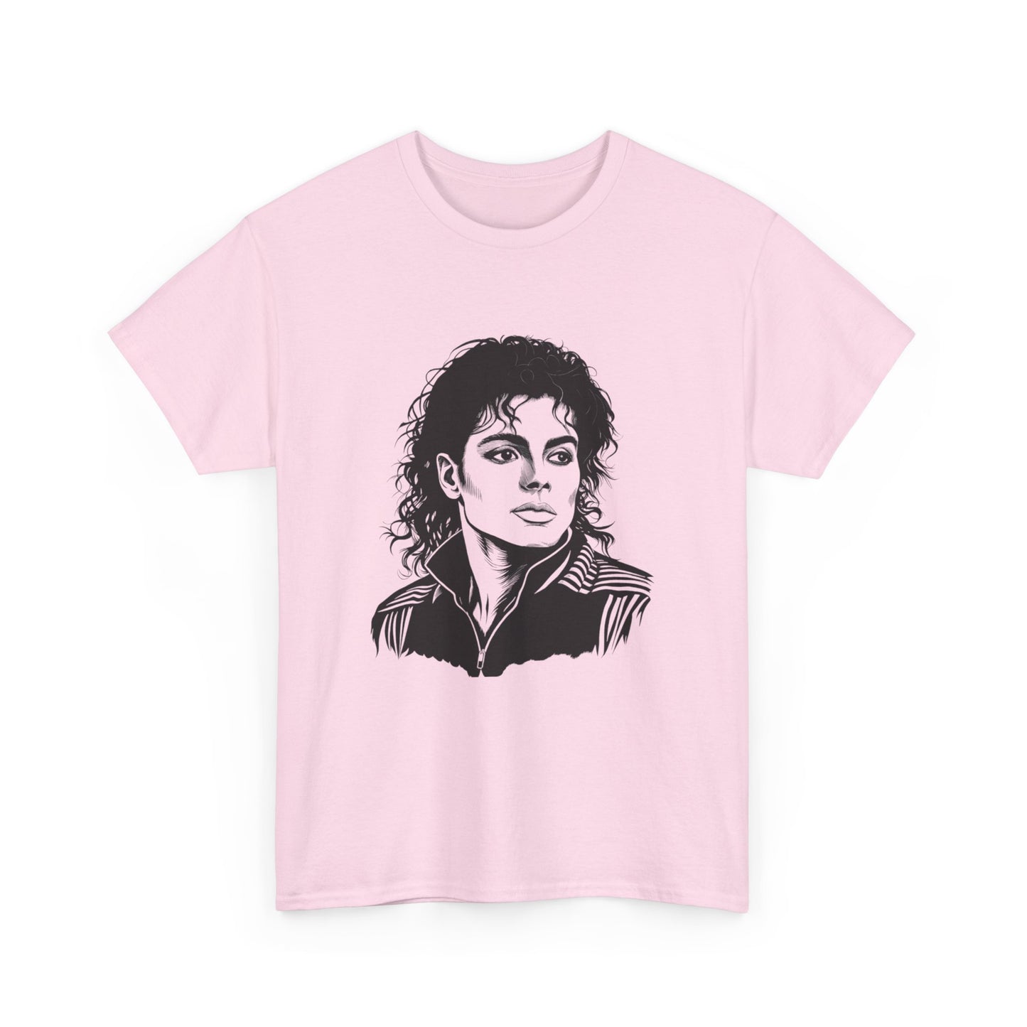 Michael Inspired Unisex Heavy Cotton Tee, Vintage Style Shirt, Retro Graphic Tee, Music Lover Gift, Unisex Casual Wear