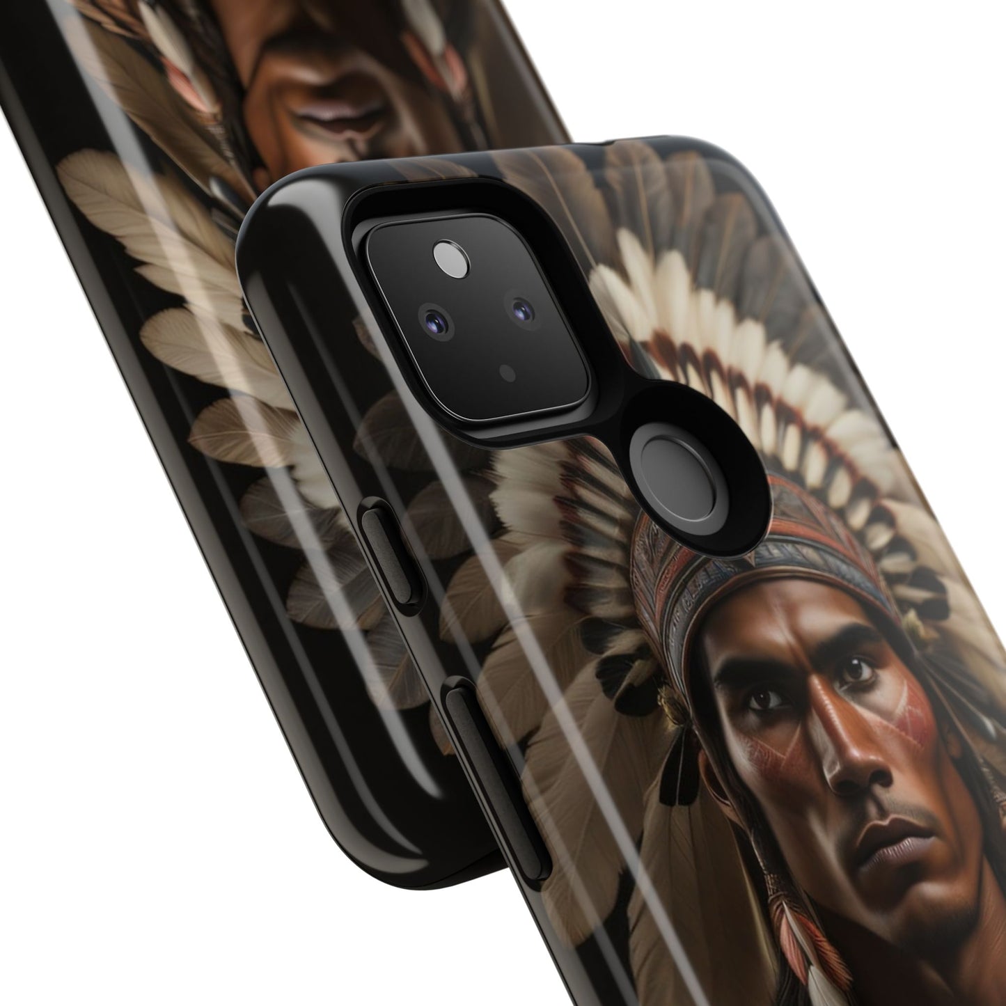Native American Art Phone Case, Strong Culture Design, Unique Gift for Him or Her, Tough Cases, Customizable Protector, Tribal Style