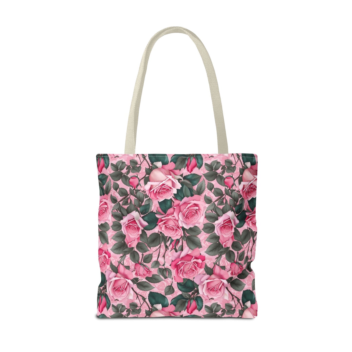 Pretty Pink Floral Tote Bag, Stylish Reusable Bag, Shopping Tote, Gift for Her, Eco-Friendly, Mother's Day Gift
