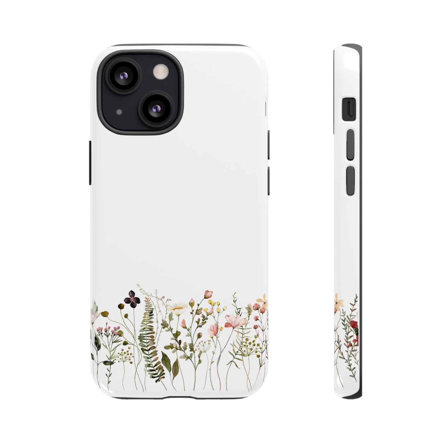 Floral Phone Case - Tough Cases for Nature Lovers, Stylish Floral Design, Phone Protection, Gifts for Her, Eco-Friendly Tech Accessories