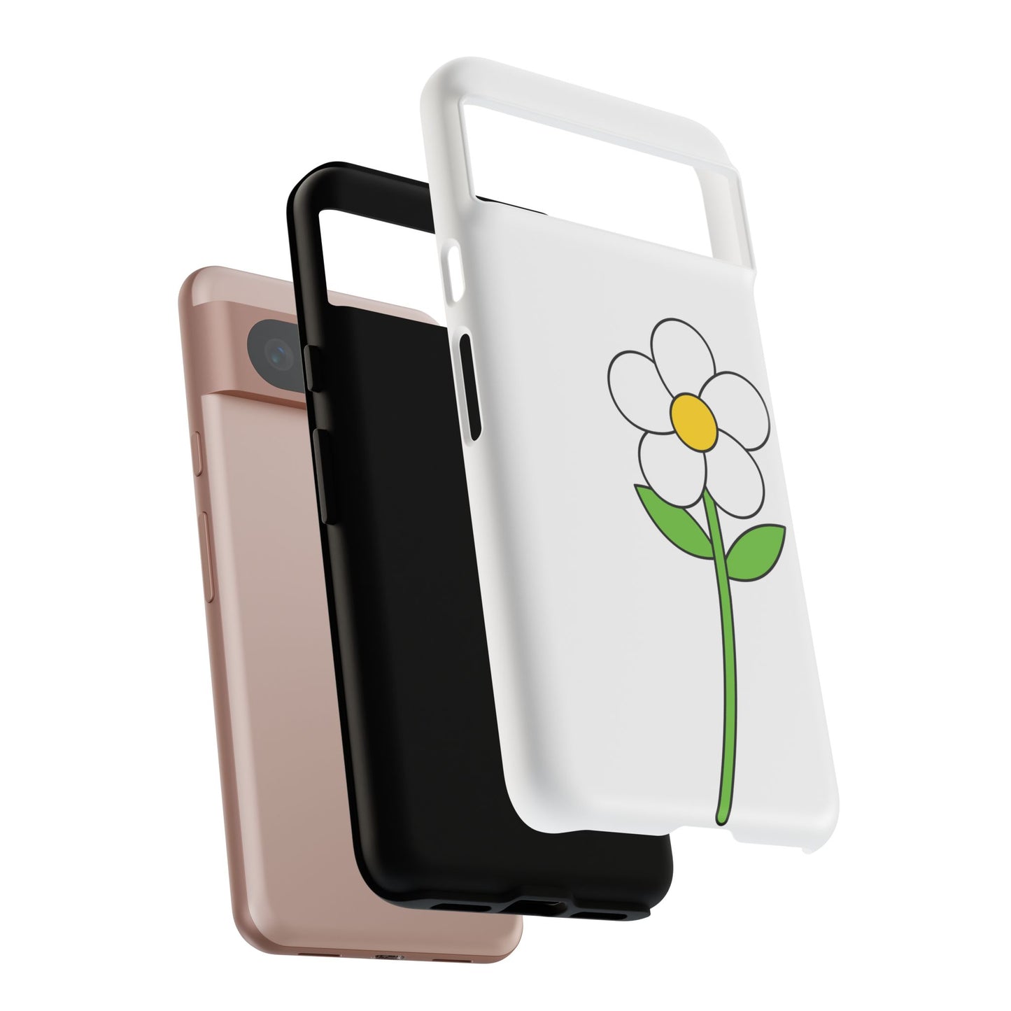 Floral Phone Case, Tough Cases with Flower Design, Cute Phone Accessory, Gifts for Her, Spring Decor, Unique Phone Cases