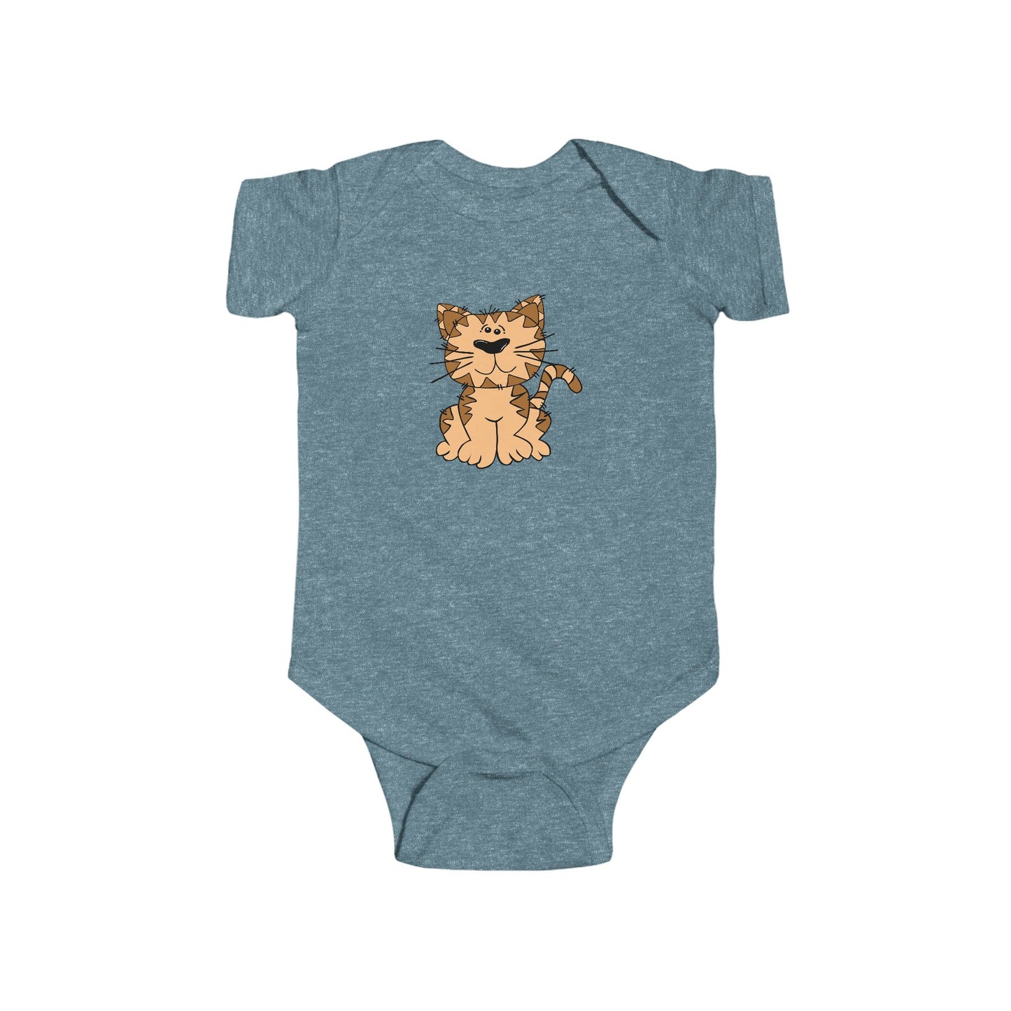 Cute Cat Infant Bodysuit for Baby, Newborn Gift, Funny Baby Onesie, Kitten Graphic Tee, Adorable Toddler Apparel