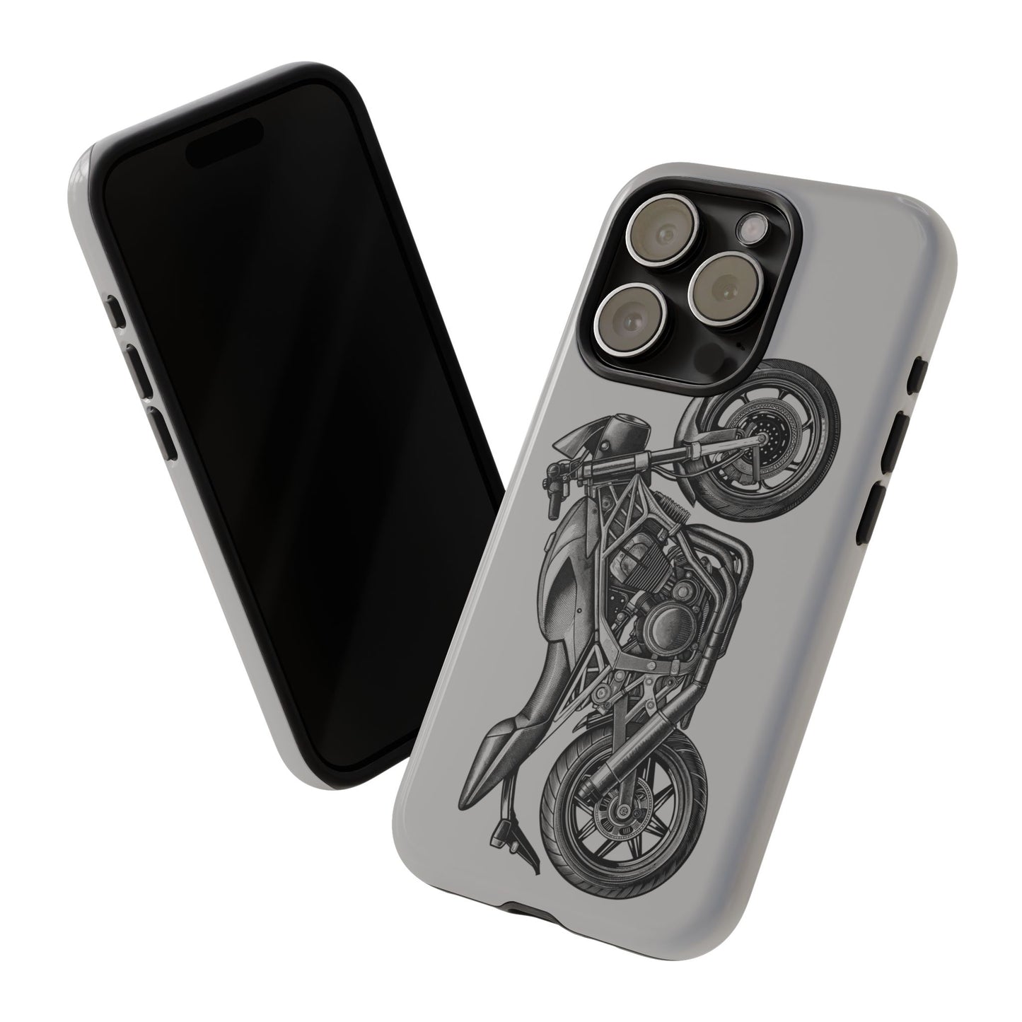 Motorcycle Phone Case - Tough Cases - Biker Gift, Motorcycle Lover, Custom Phone Cover, Unique Biker Accessory