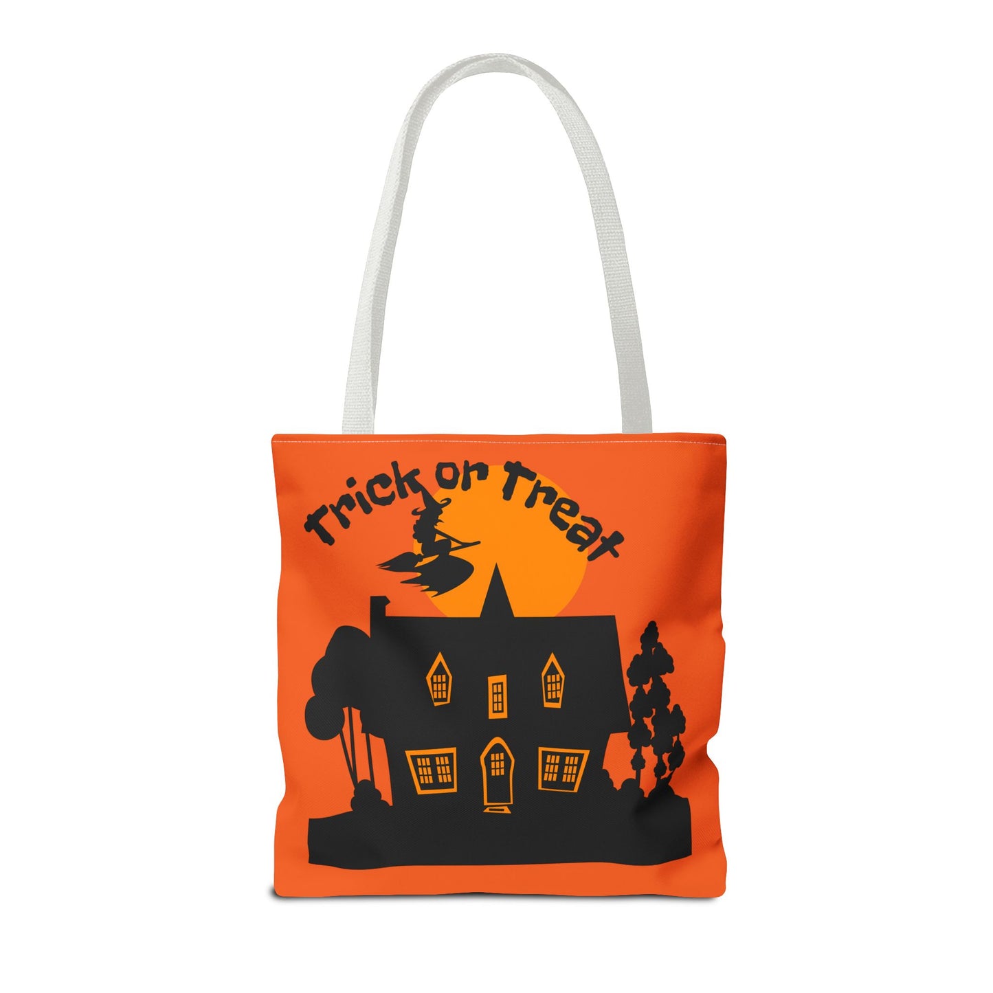 Halloween Tote Bag, Spooky Witch Design, Trick or Treat Bag, Fall Accessory, Seasonal Shopping Bag, Festival Gift