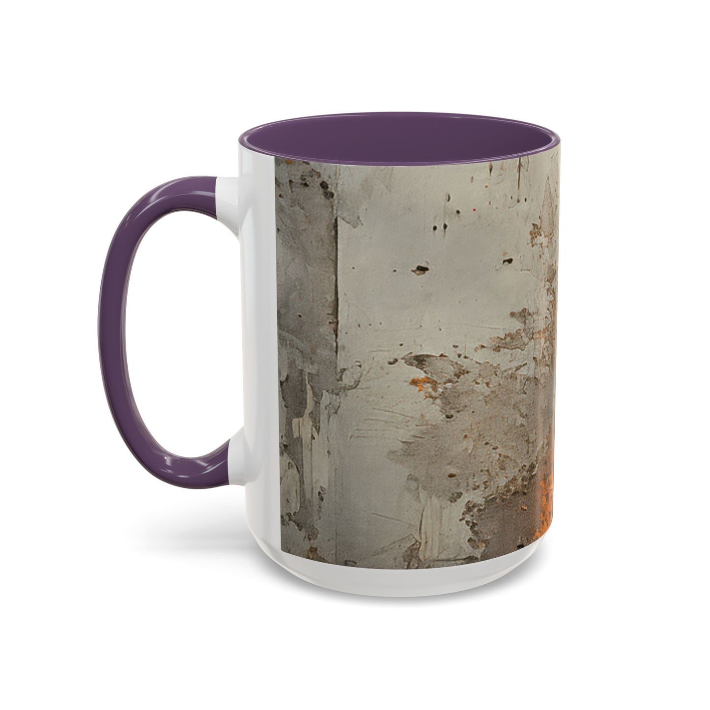 Rustic Accent Coffee Mug, Unique Artistic Mug