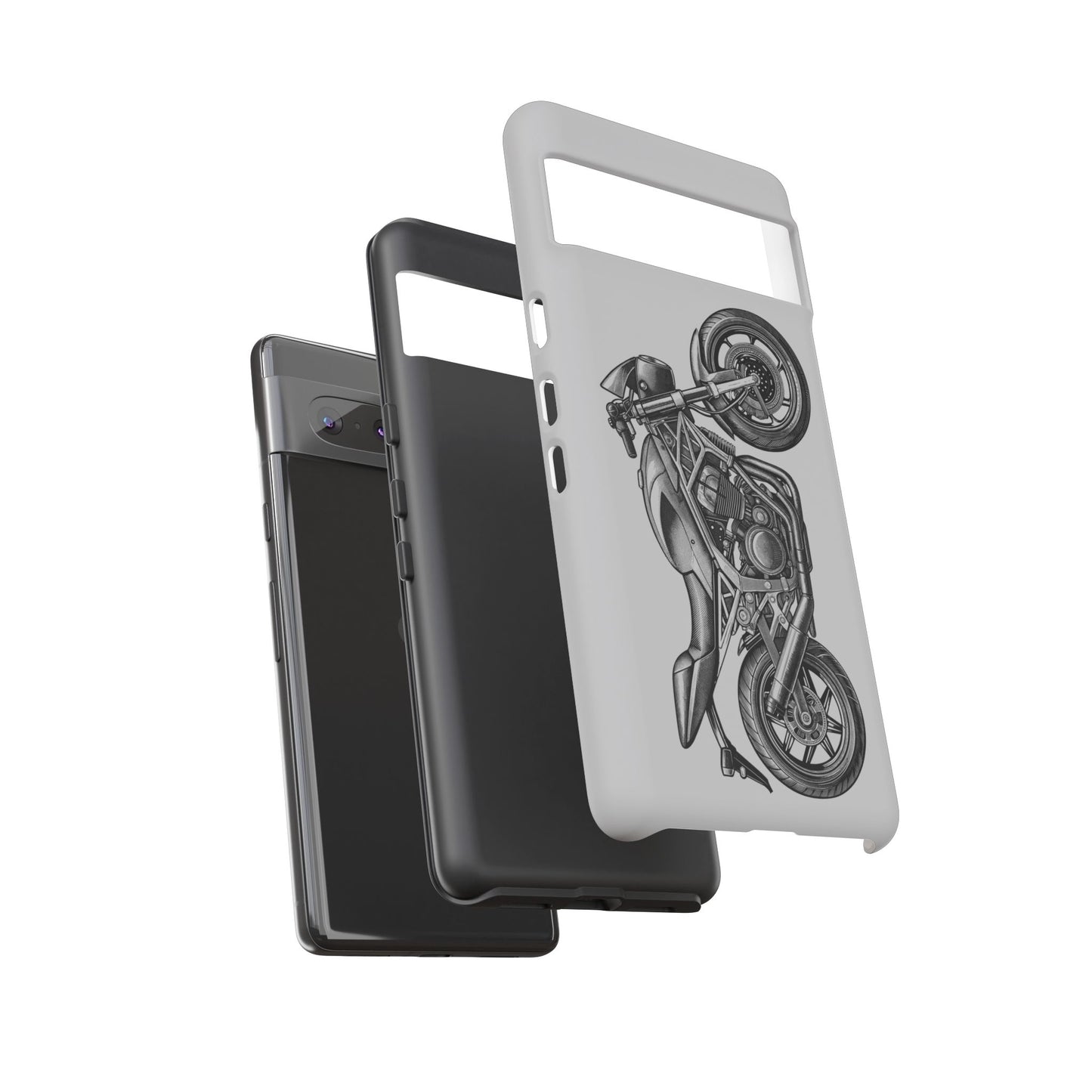 Motorcycle Phone Case - Tough Cases - Biker Gift, Motorcycle Lover, Custom Phone Cover, Unique Biker Accessory