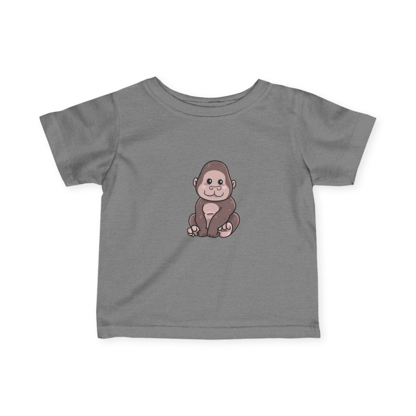 Adorable Baby Gorilla Tee for Infants - Cute Animal Shirt, Toddler Clothing