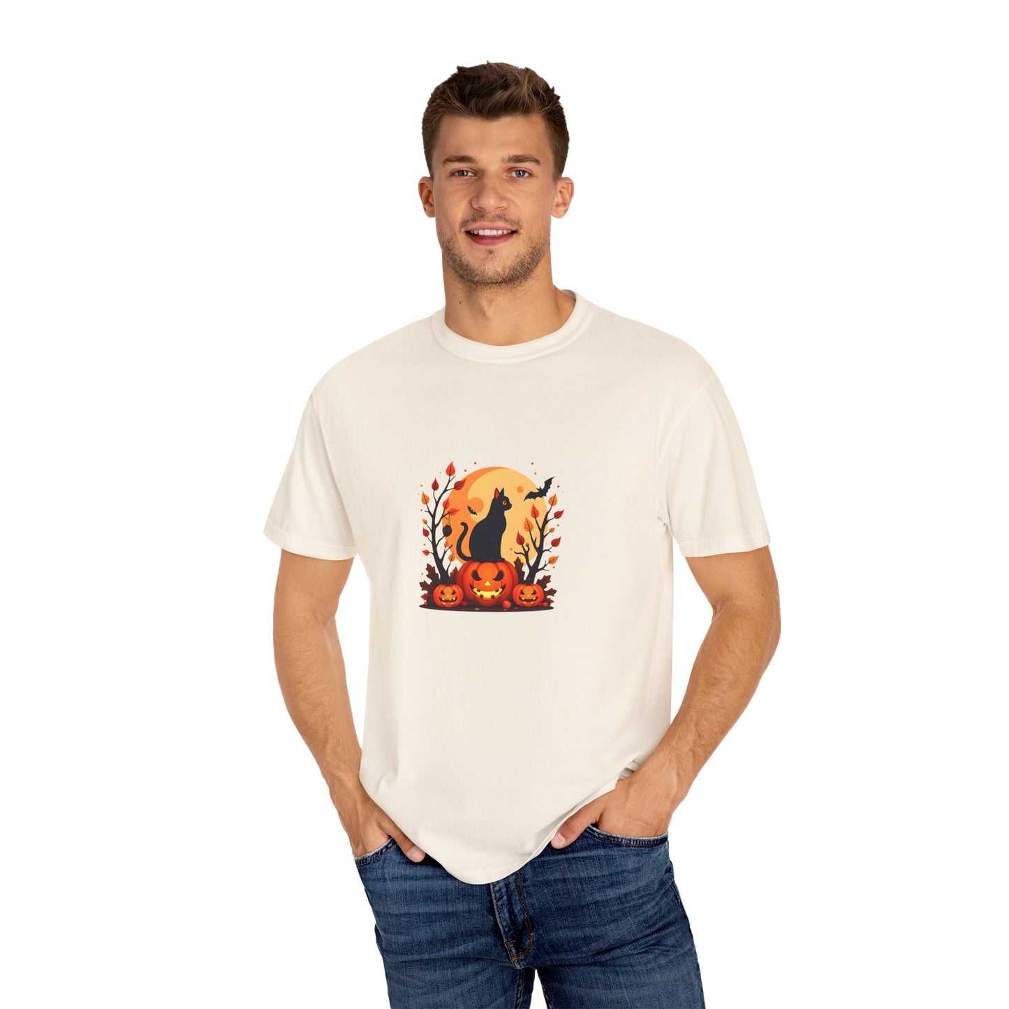 Unisex Garment-Dyed T-shirt - Halloween
