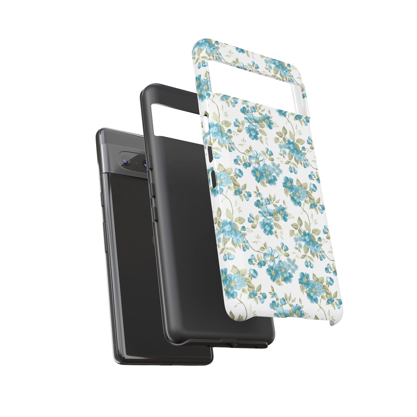 Floral Phone Case - Tough Cases, Durable Phone Cover, Cute Floral Design, Gift for Her, Trendy Phone Accessory, Spring Style