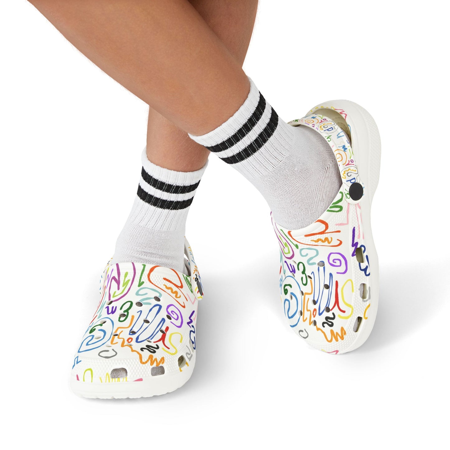 Colorful Kid's EVA Foam Clogs - Fun & Funky Summer Shoes, Playful Footwear, Outdoor Sandals, Kids' Slip-Ons, Festival Gear