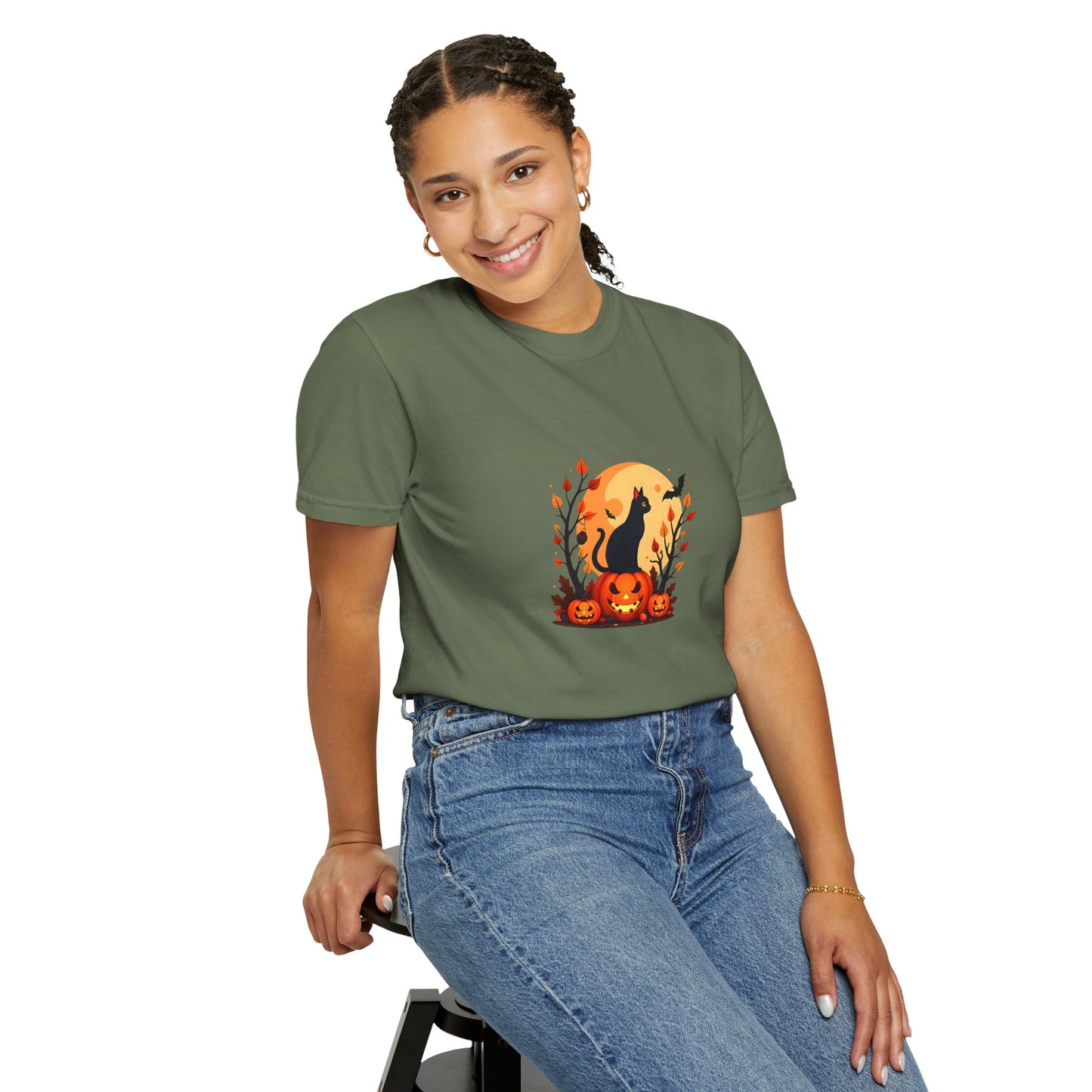 Unisex Garment-Dyed T-shirt - Halloween