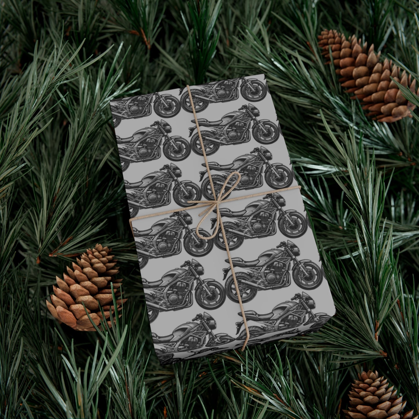 Motorcycle Gift Wrap Papers, Biker Party Wrapping Paper, Motorcycle Lover Presents, Unique Gift Wrap, Birthday and Christmas Wrapping