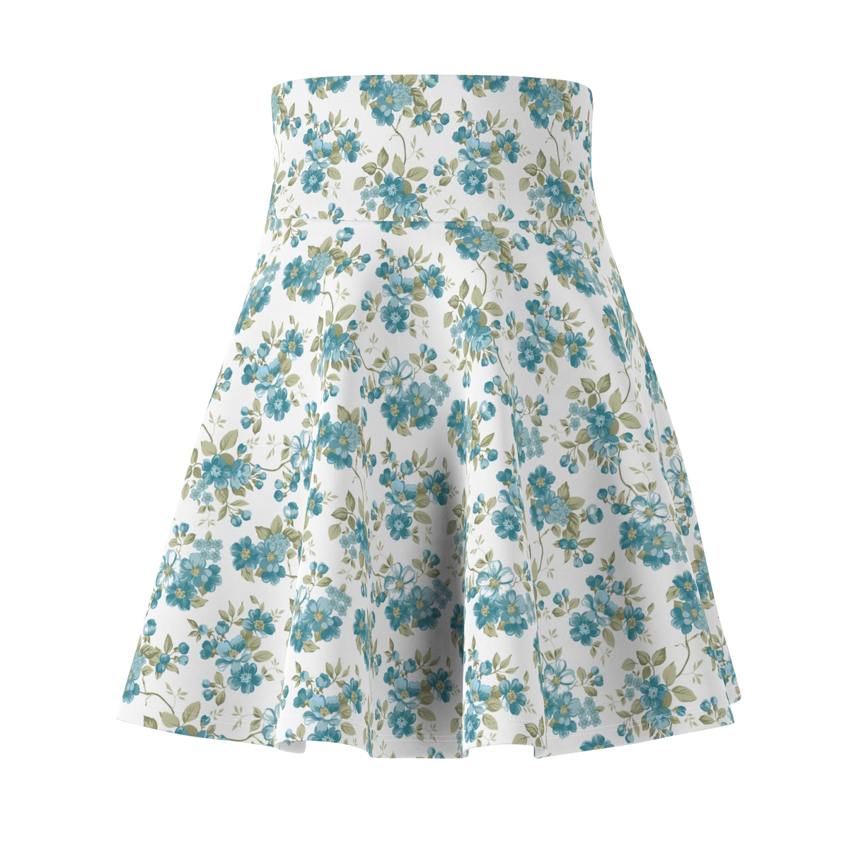 Floral Women's Skater Skirt, Boho Chic, Summer Style, Casual Wear, Everyday Fashion, Gifts for Her, Birthday Outfit