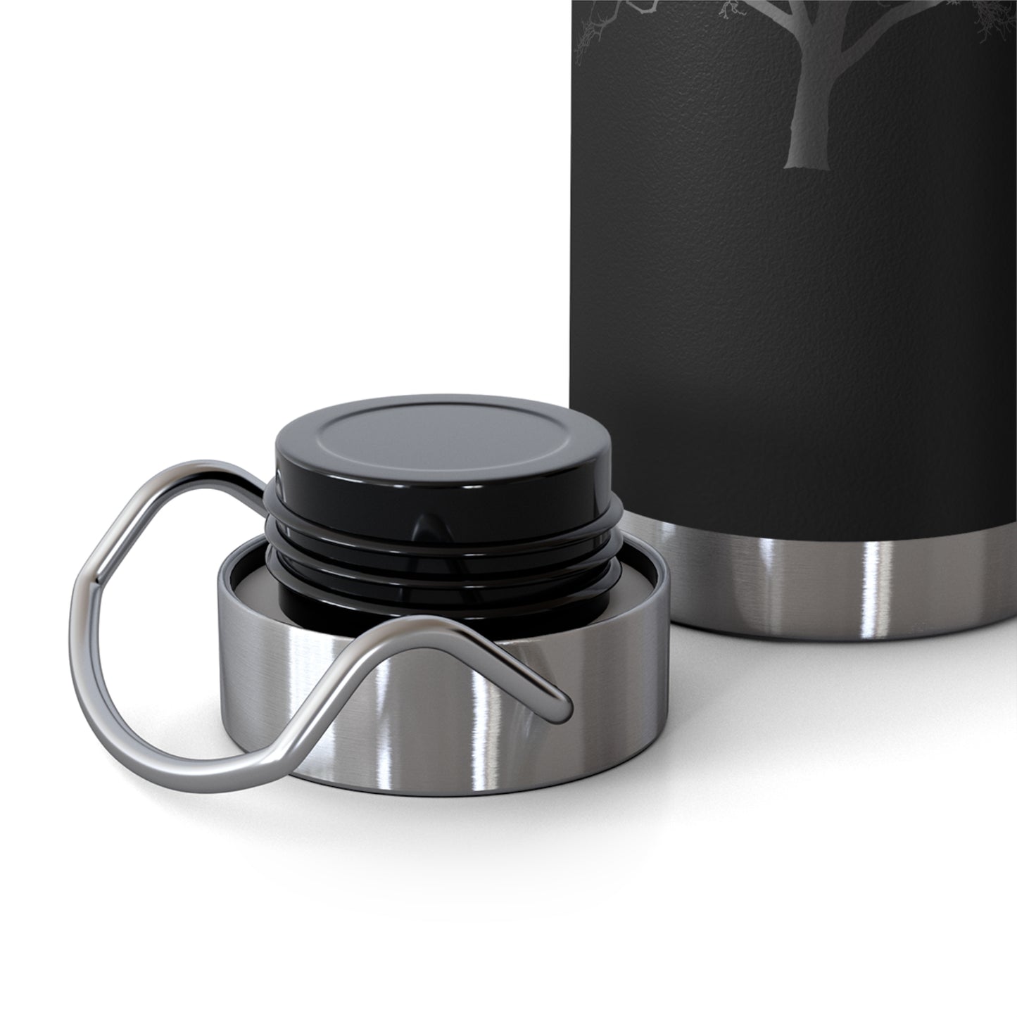 Elegant Tree Design Water Bottle, Eco-Friendly Travel Mug, Insulated Flask, Unique Gift for Nature Lovers, Outdoor Adventure Essential