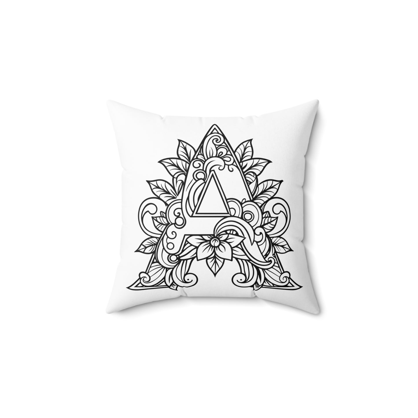 Spun Polyester Square Pillow