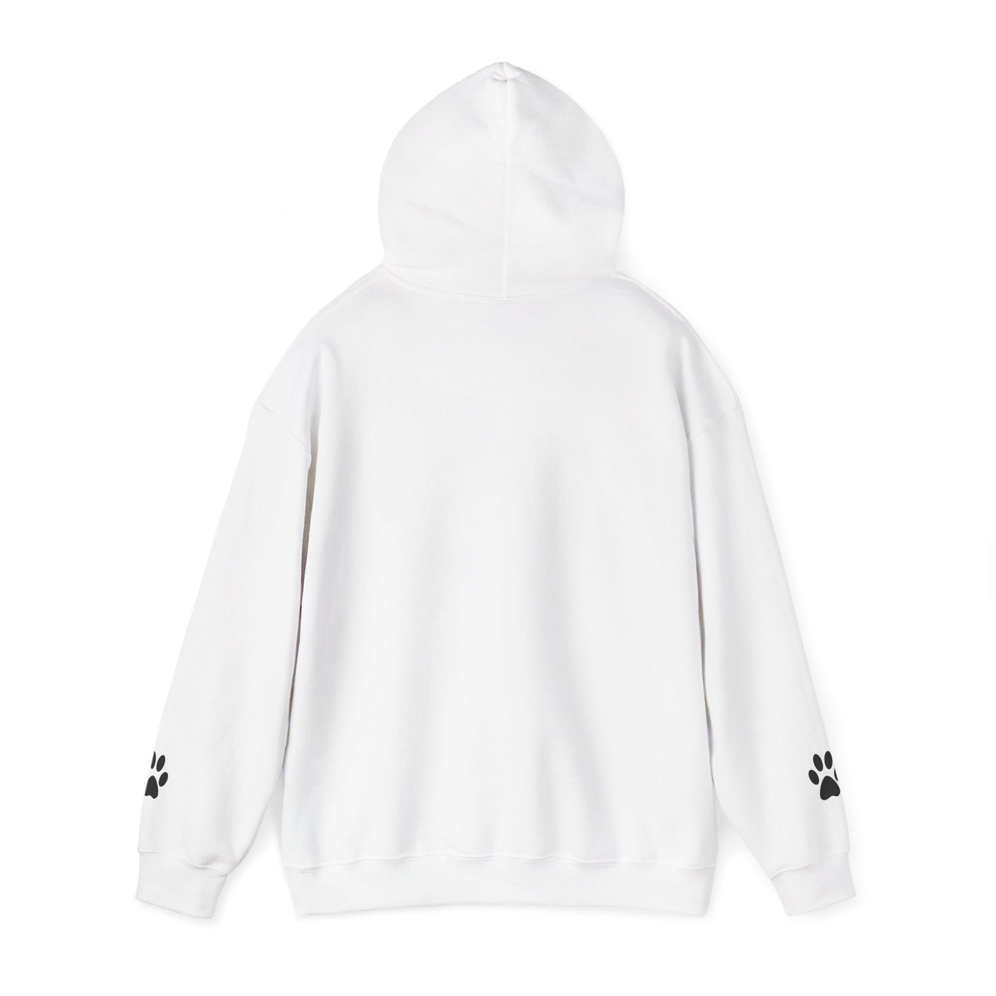 Cute Dog Paw Print Hoodie, Pet Lover Gift, Unisex Sweatshirt, Cozy Animal Hoodie, Perfect for Animal Lovers, Dog Mom Apparel