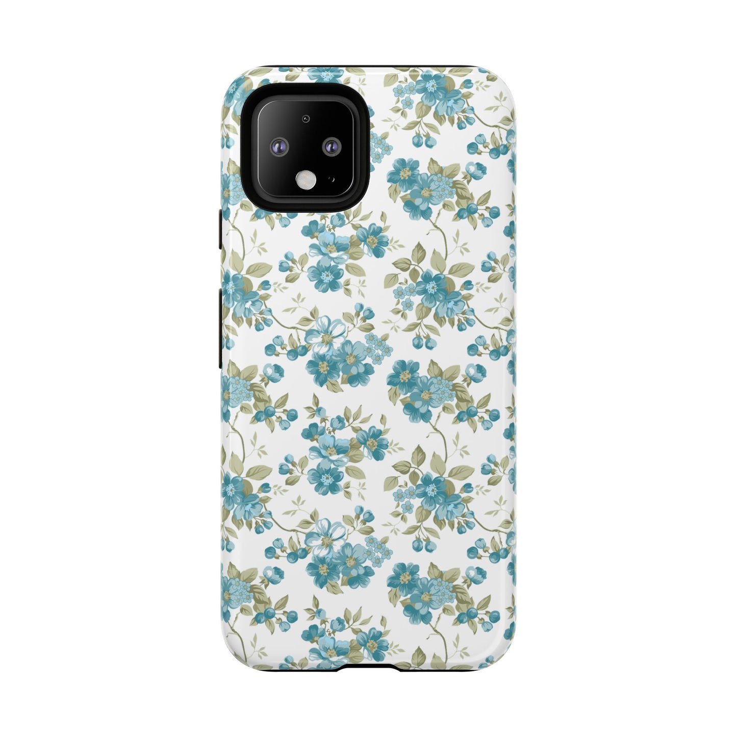 Floral Phone Case - Tough Cases, Durable Phone Cover, Cute Floral Design, Gift for Her, Trendy Phone Accessory, Spring Style